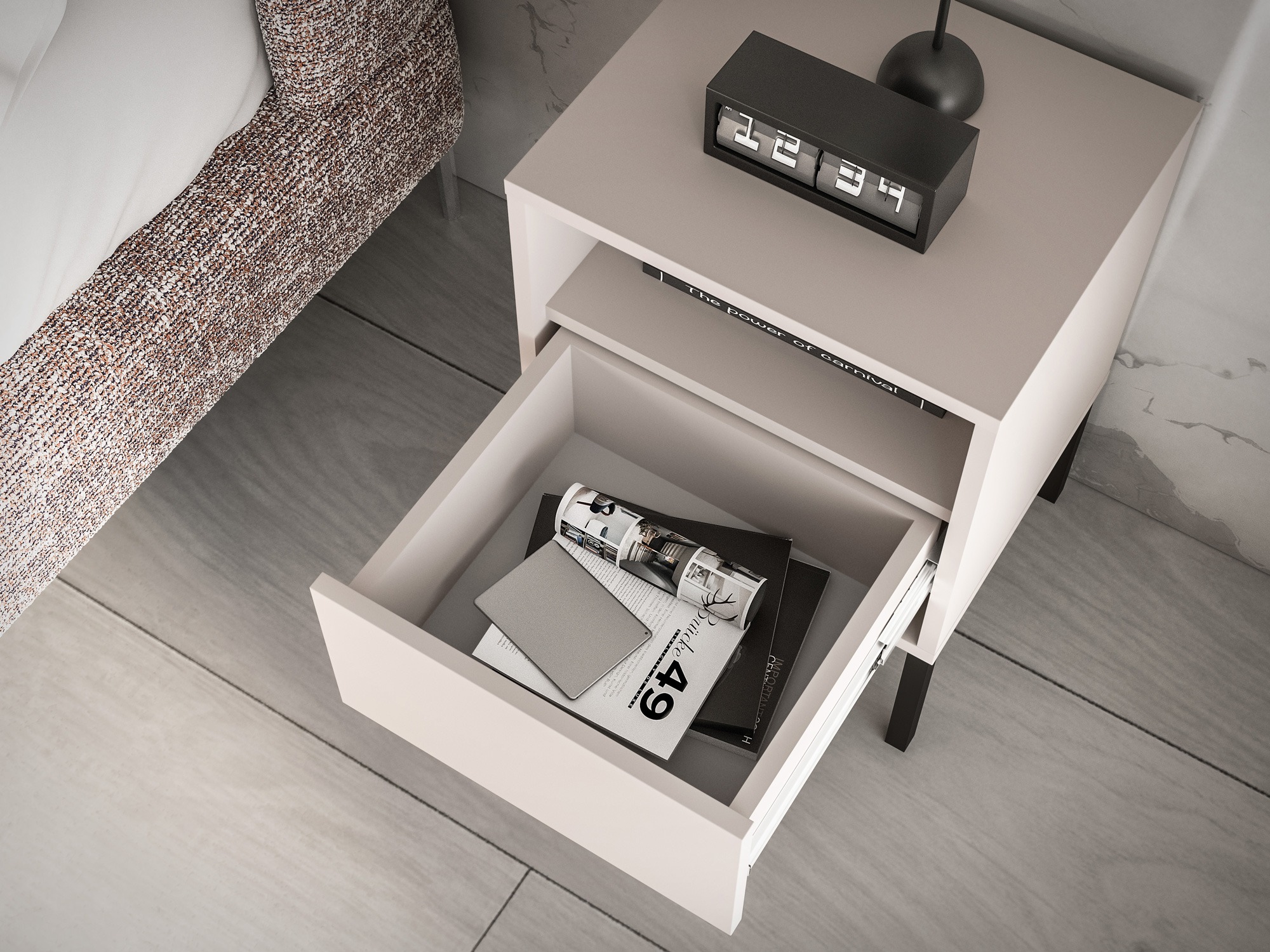 Nočna omarica Virsalo 104 (Kašmir)