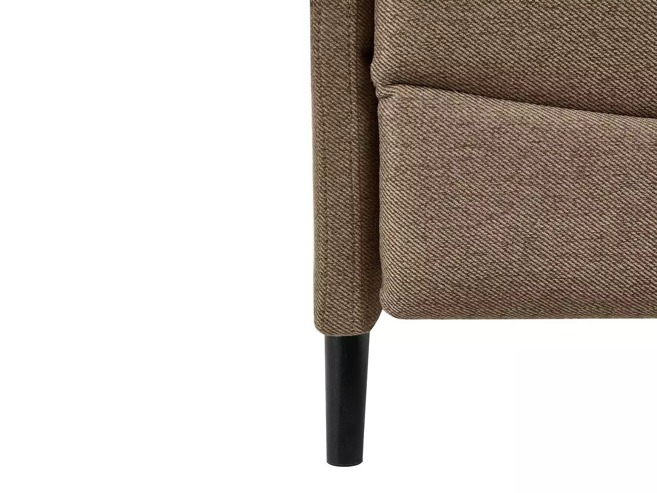 Fotelj s počivalnikom Berwyn 2462 (Rjava)