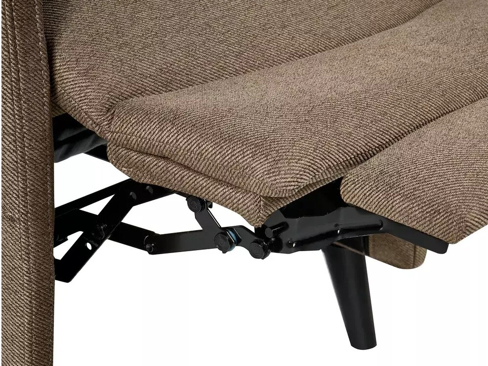 Fotelj s počivalnikom Berwyn 2462 (Rjava)