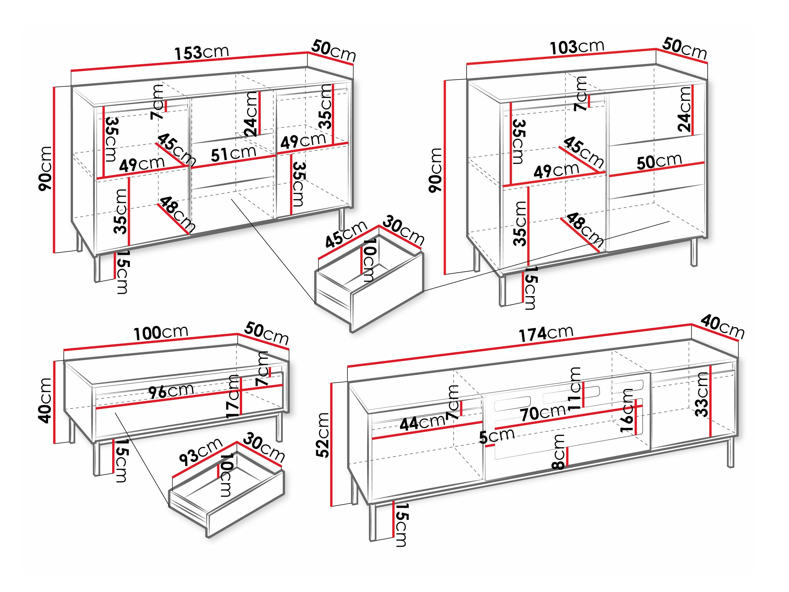 Komplet za dnevno sobo Comfivo Delruva 109 (Bela)