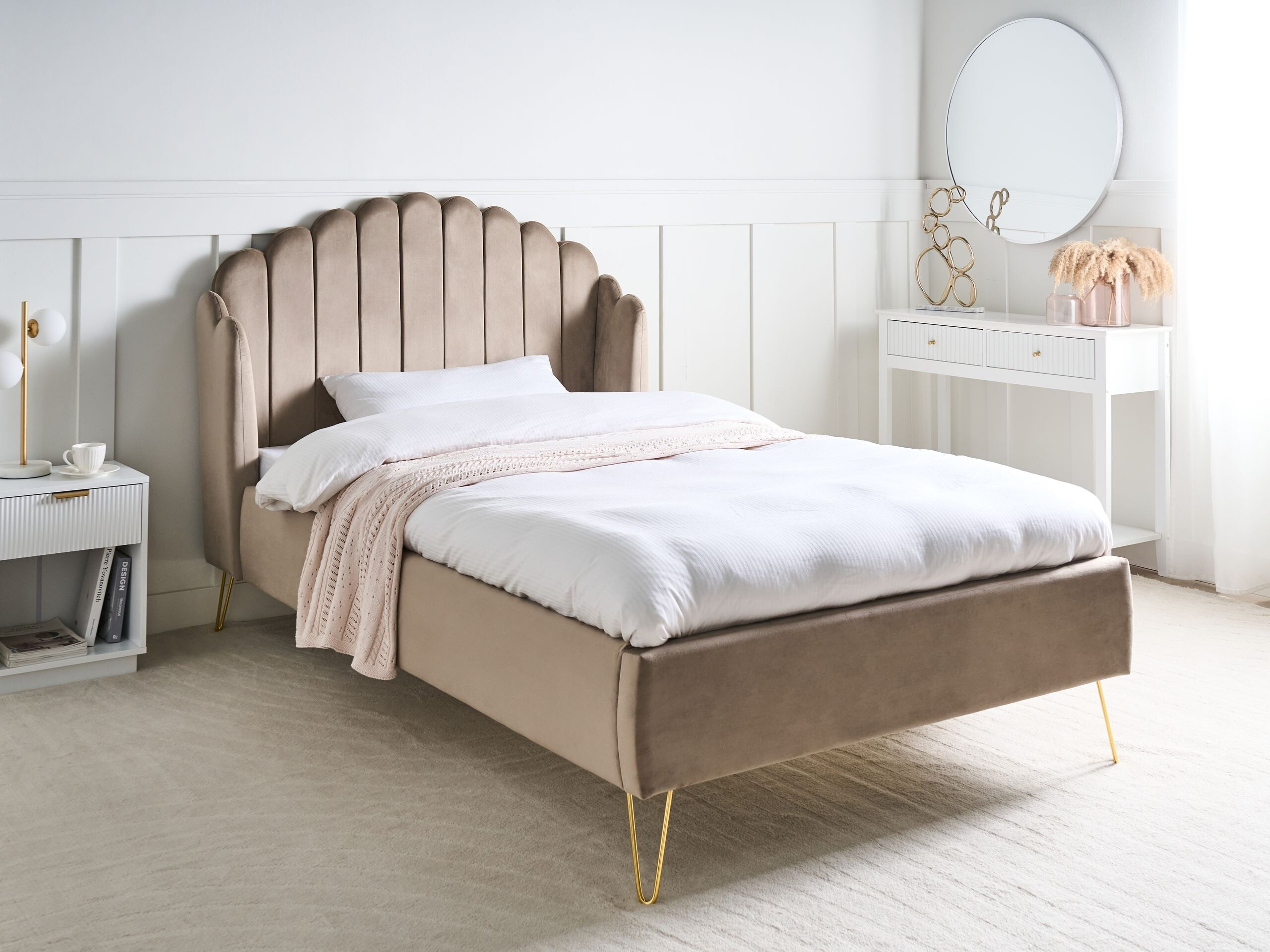 Postelja Berwyn 264 (Taupe)