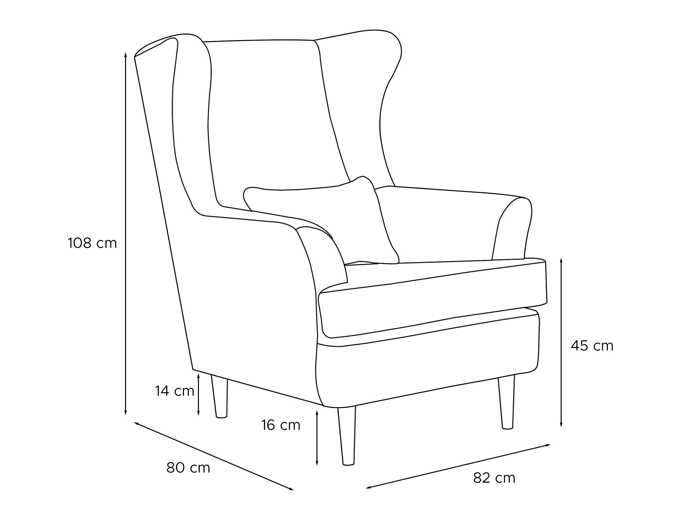 Fotelj Temecula 136 (Poso 55 + Paros 05)