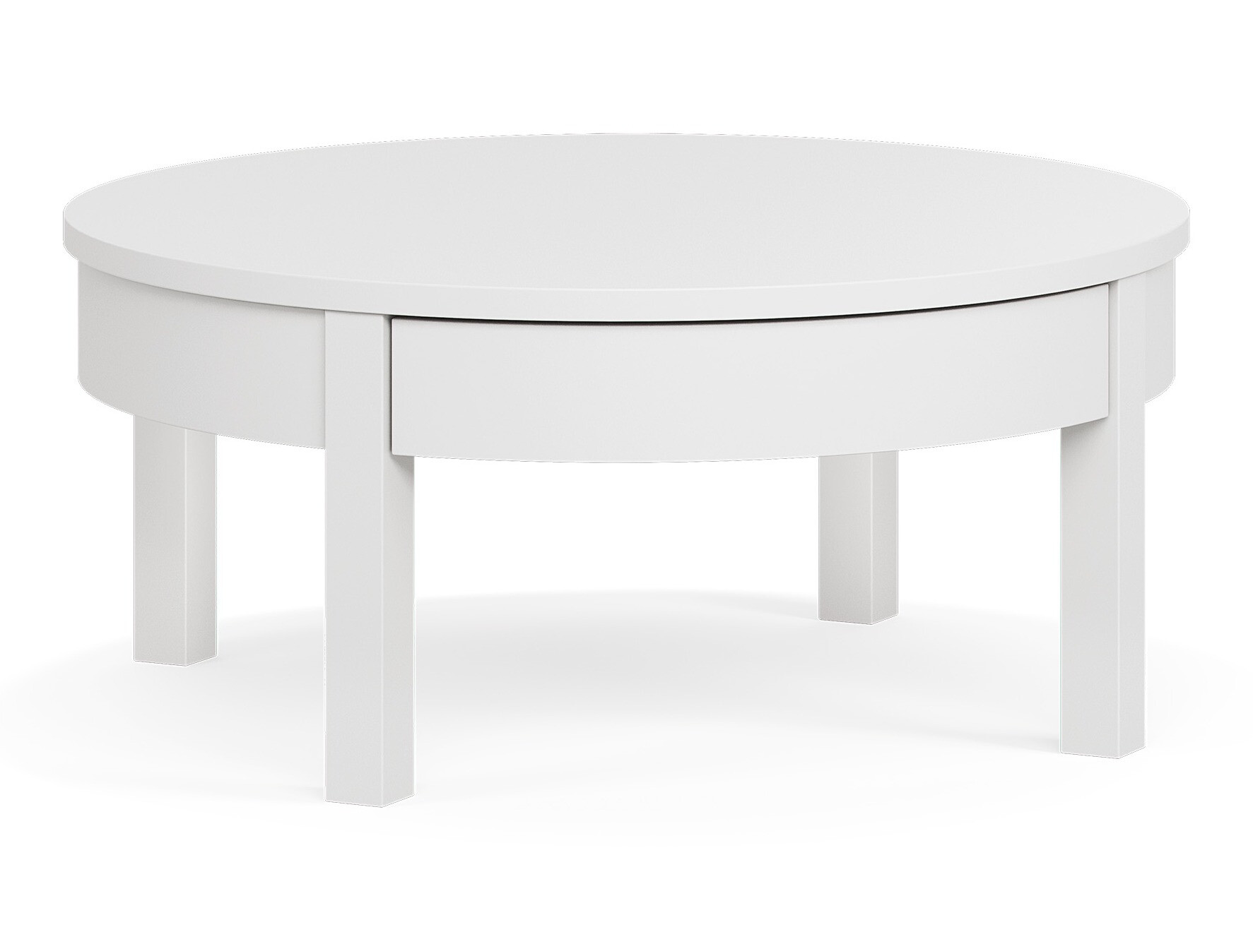 Klubska mizica Sosero 104 (Bela)