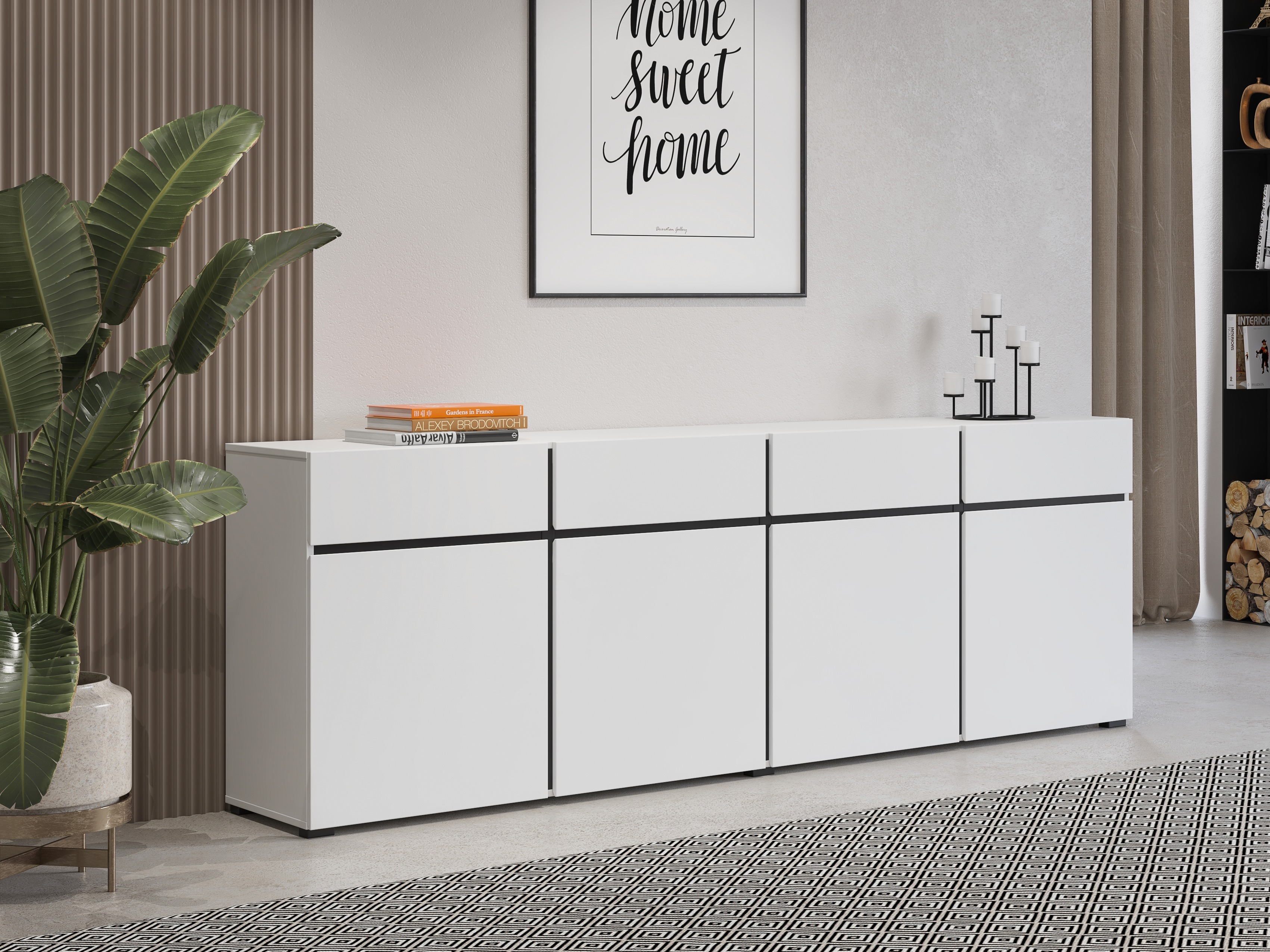 Komoda Alfere 100 (Bela)