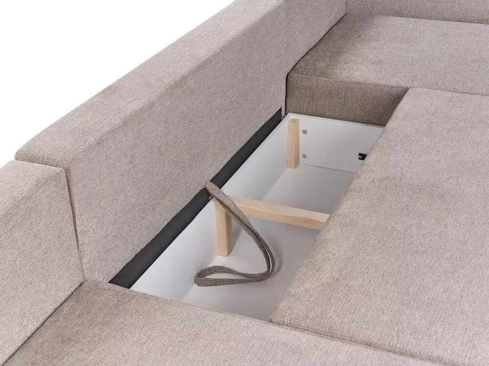 Kotna garnitura Berwyn 3040 (Svetlo rjava)