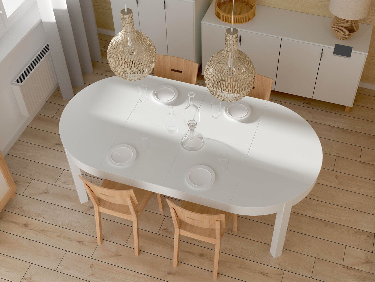 Miza Sosero 106 (Bela)