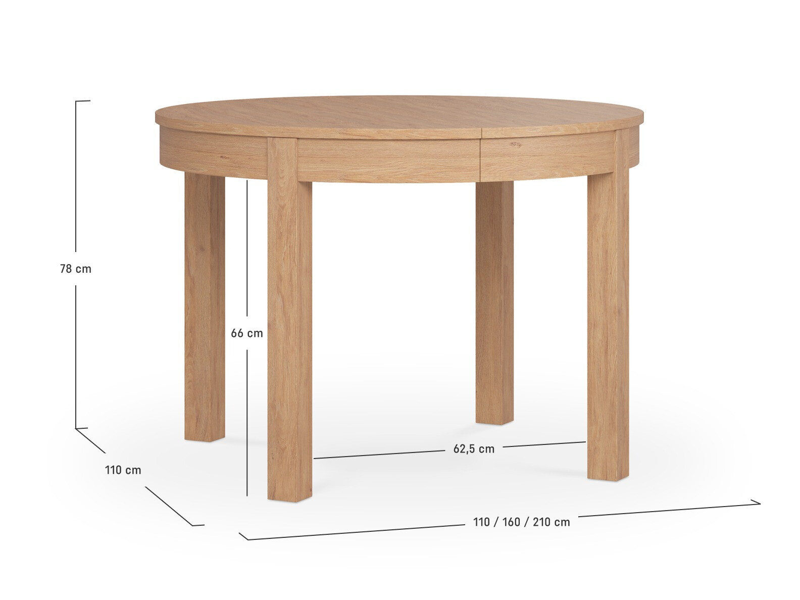 Miza Sosero 106 (Hrast)
