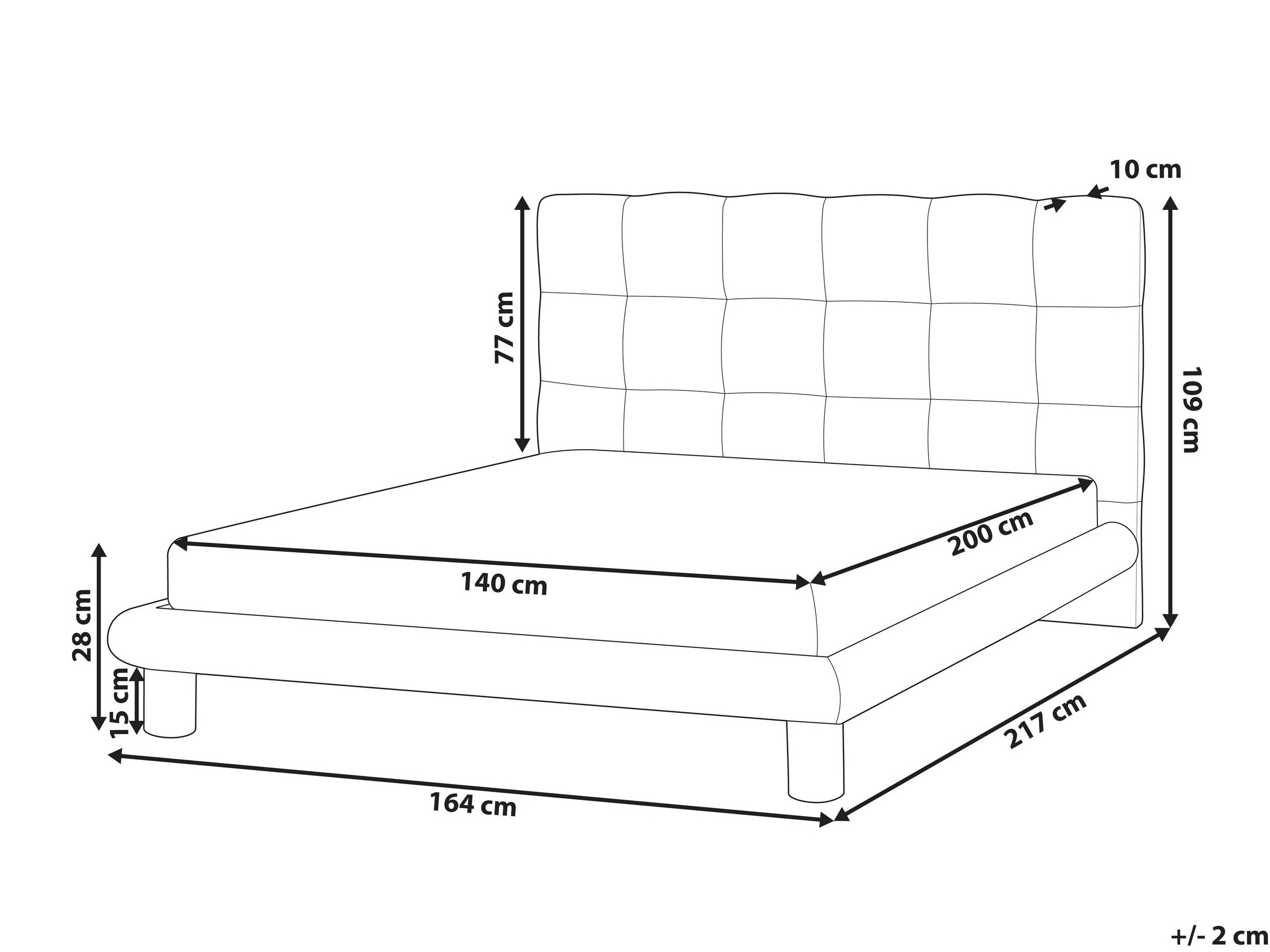 Postelja Berwyn 3050