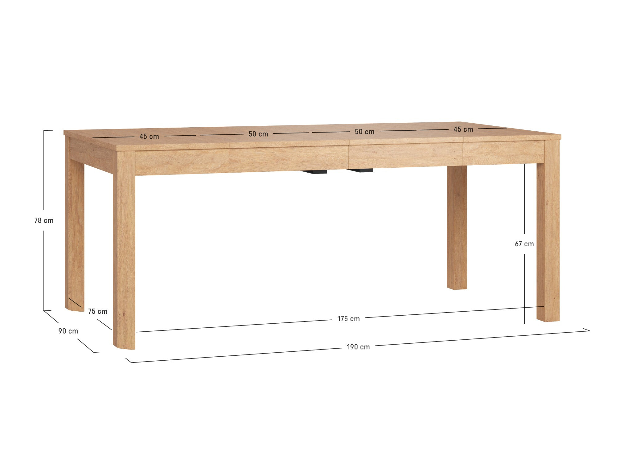 Miza Sosero 108 (Hrast)