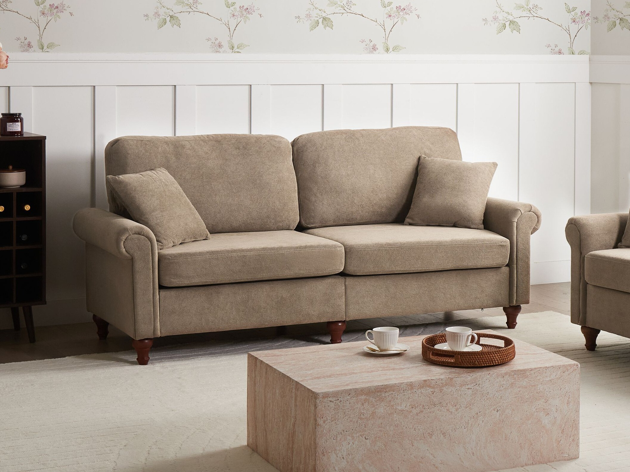 Kavč Berwyn 3035 (Rjava)