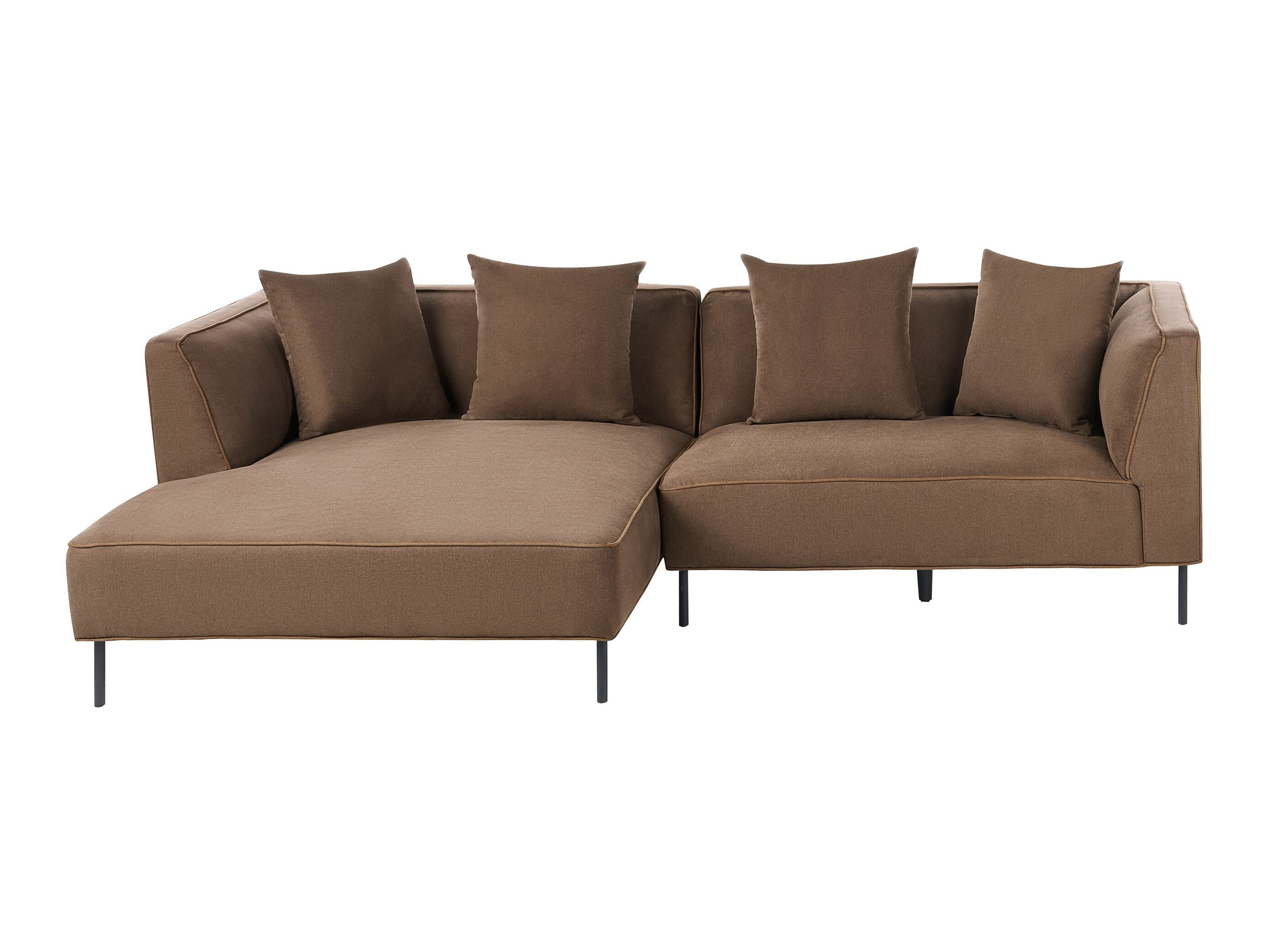 Modularna kotna sedežna garnitura Berwyn 3083 (Rjava)