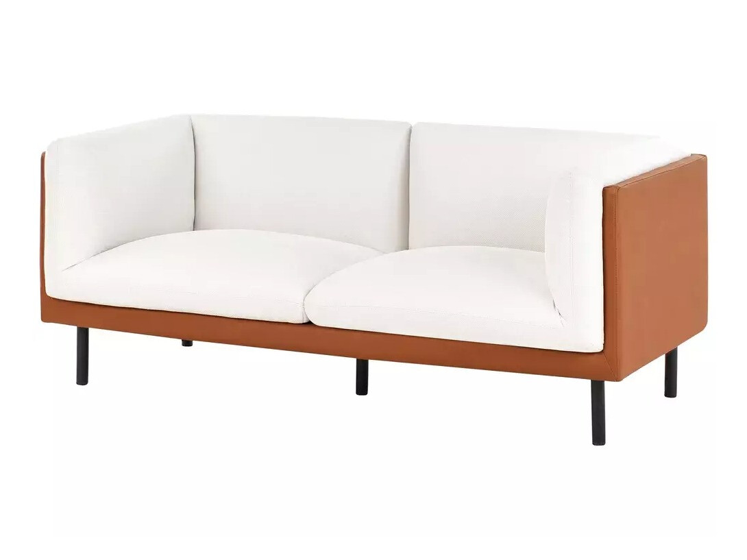 Komplet oblazinjenega pohištva Berwyn 3085 (Bela + Rjava)