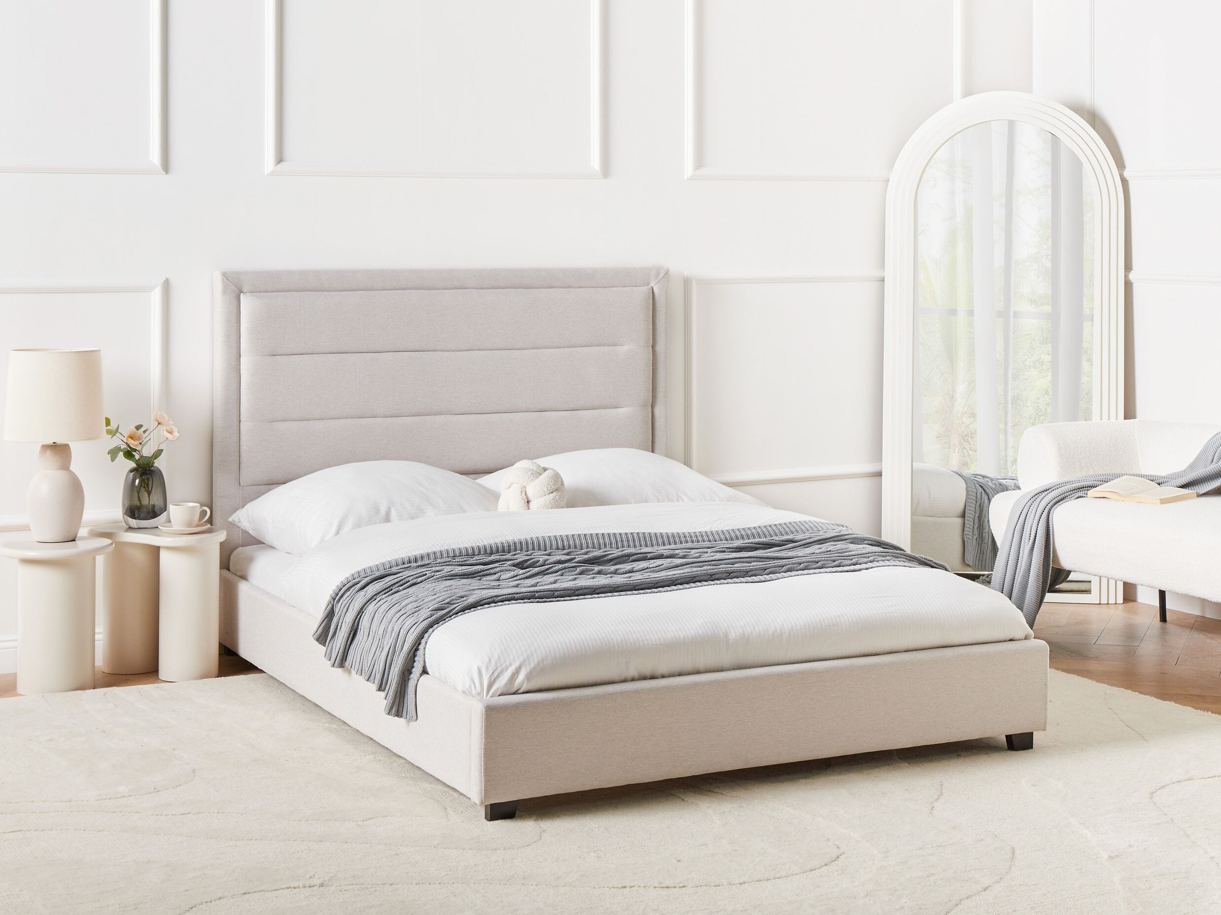 Postelja Berwyn 3114 (Svetlo bež)