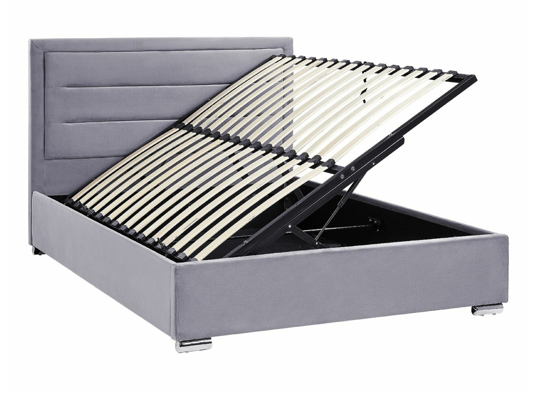 Postelja Berwyn 1218 (Temno siva)