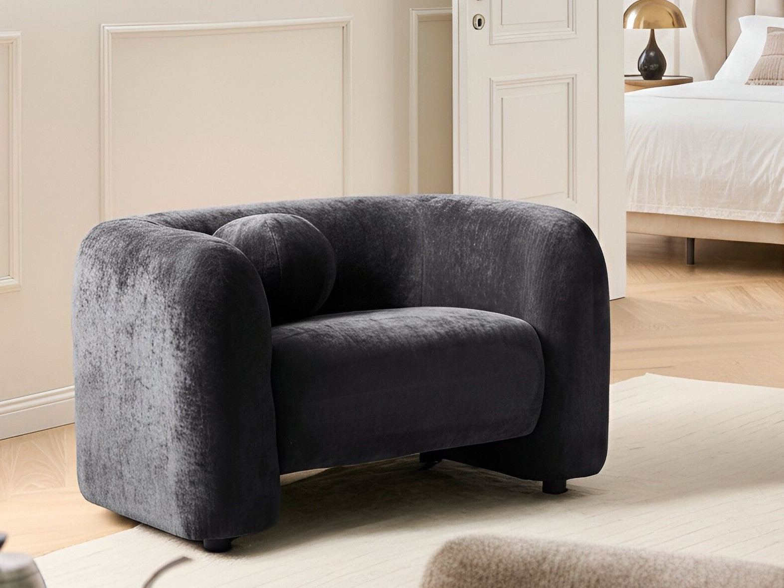 Fotelj Veselme 100 (Črna)