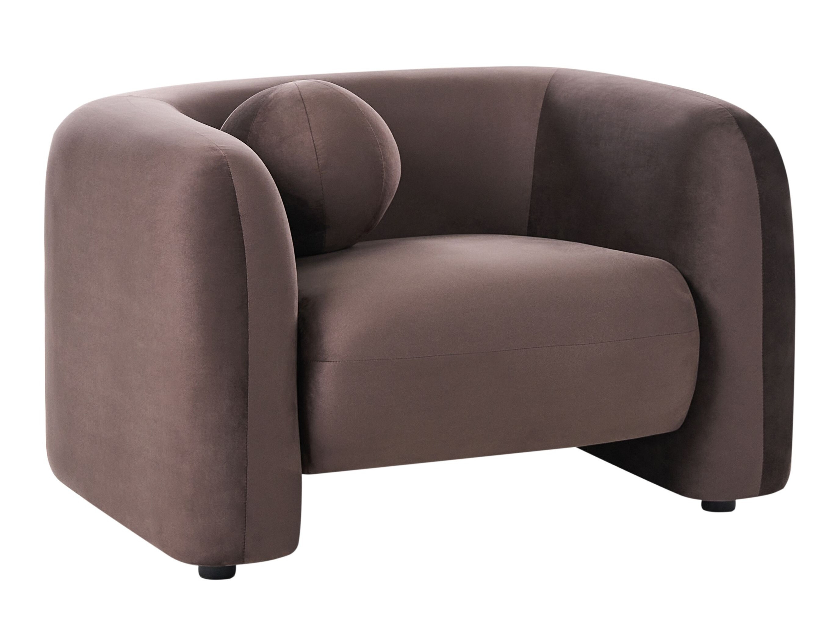 Fotelj Veselme 100 (Temno rjava)