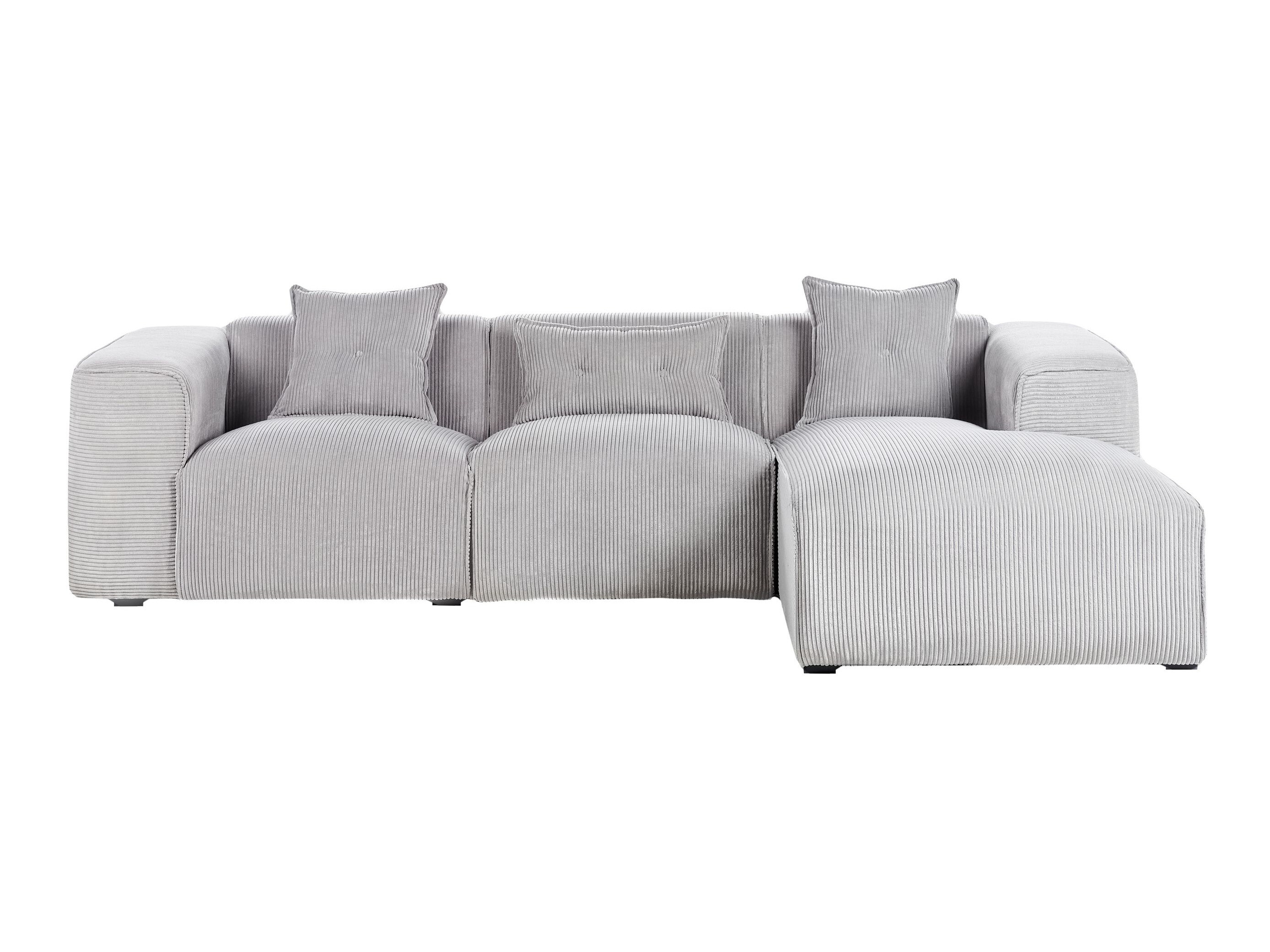 Kotna garnitura Berwyn 3121 (Svetlo siva)