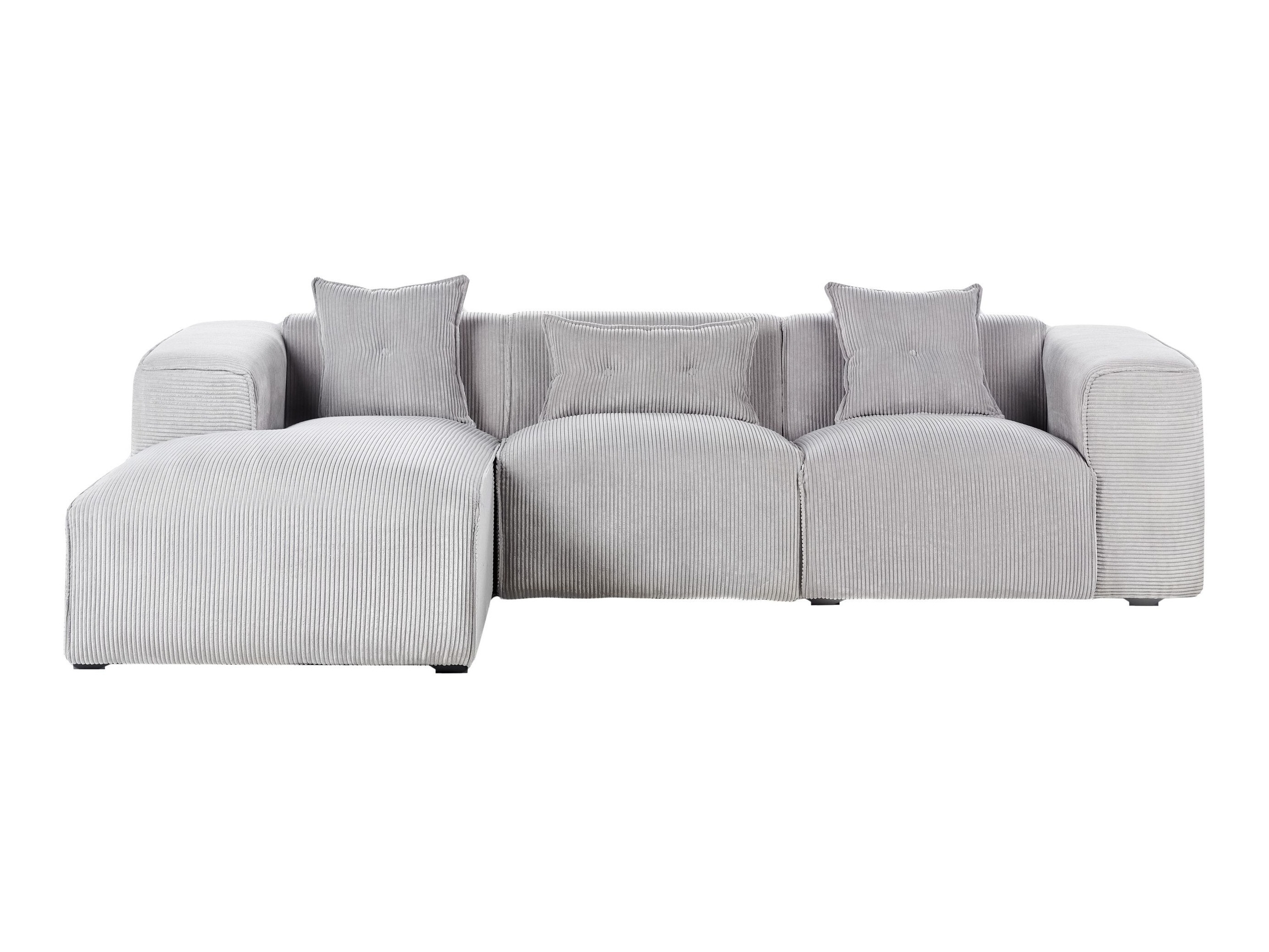 Kotna garnitura Berwyn 3121 (Svetlo siva)