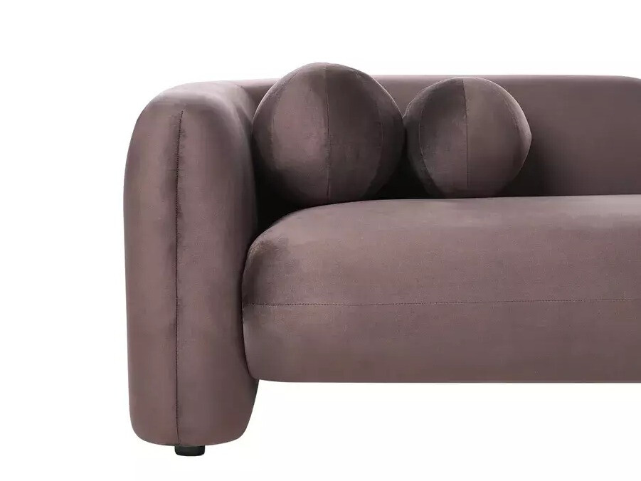 Komplet oblazinjenega pohištva Veselme 104 (Temno rjava)