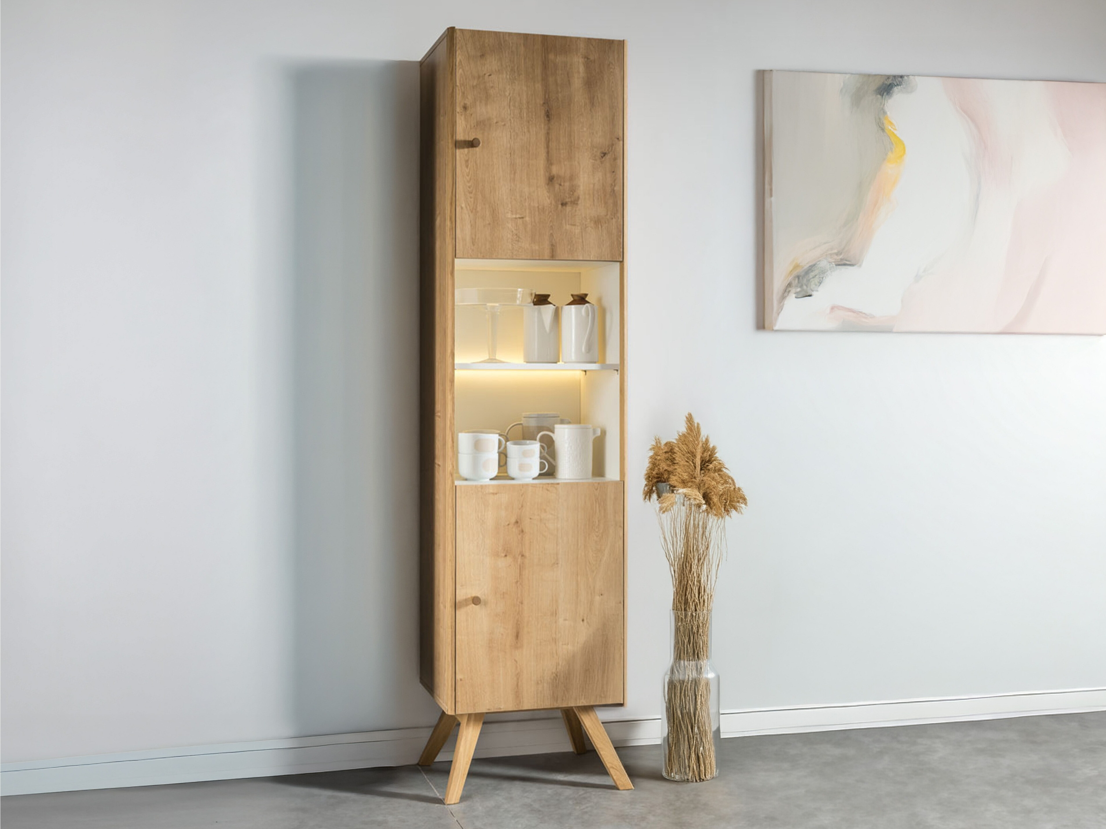 Regal Ruvruvi 106 (Bela + Hrast)