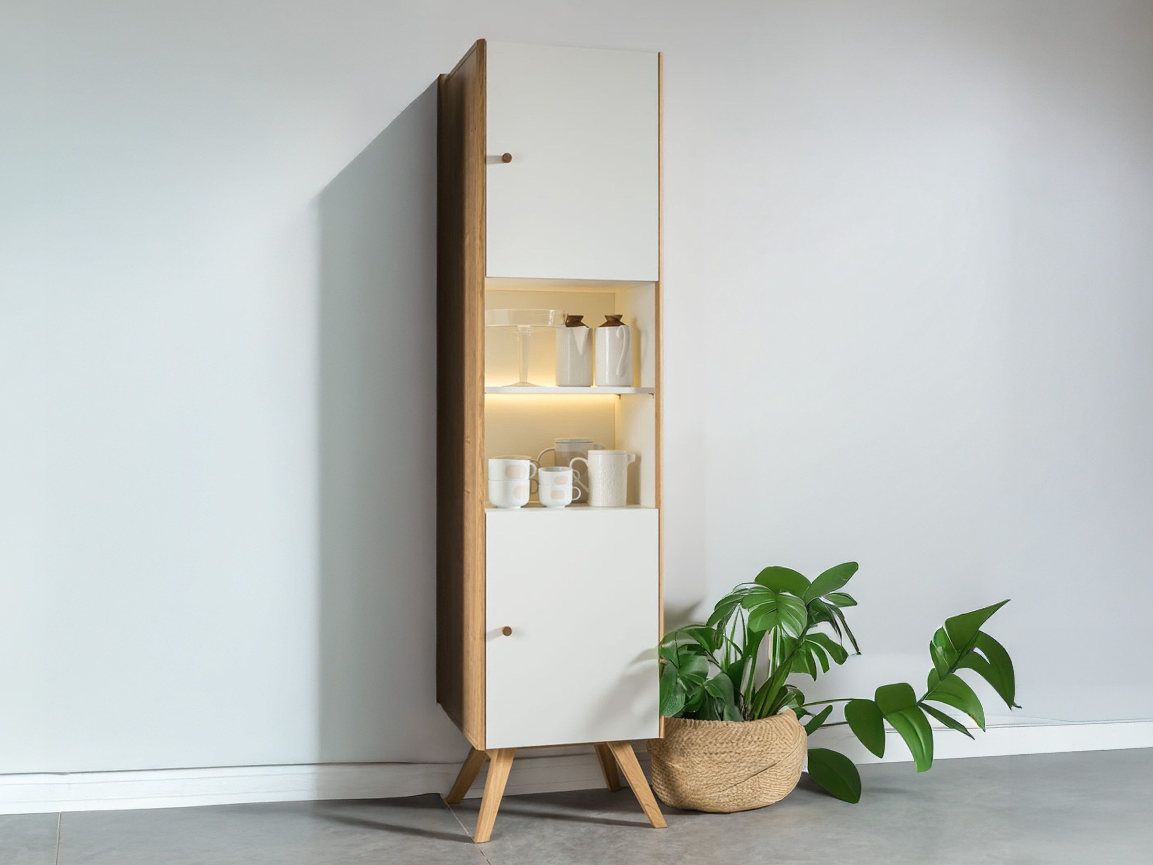 Regal Ruvruvi 106 (Bela + Hrast)