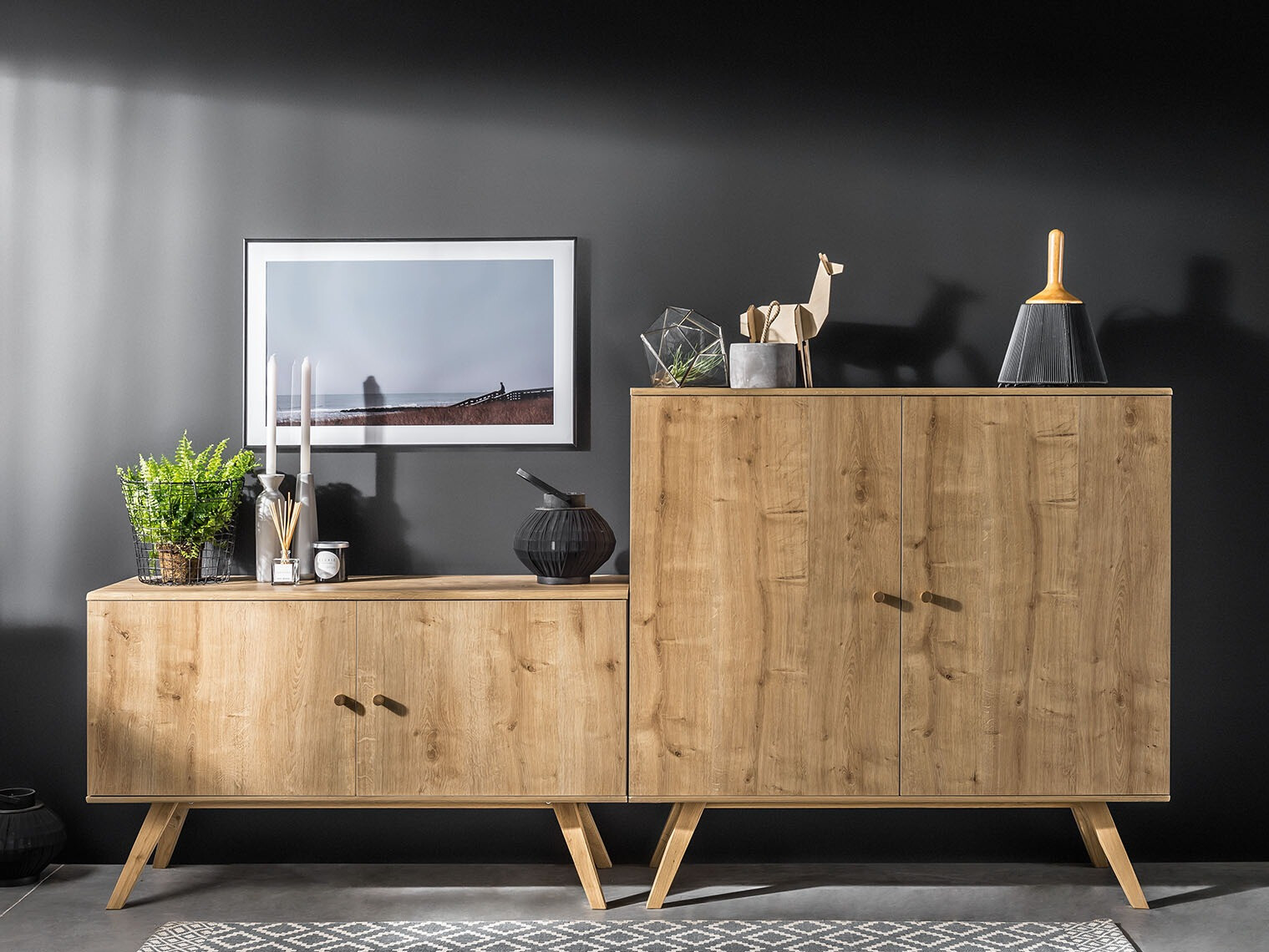 TV-omarica Ruvruvi 108 (Hrast)