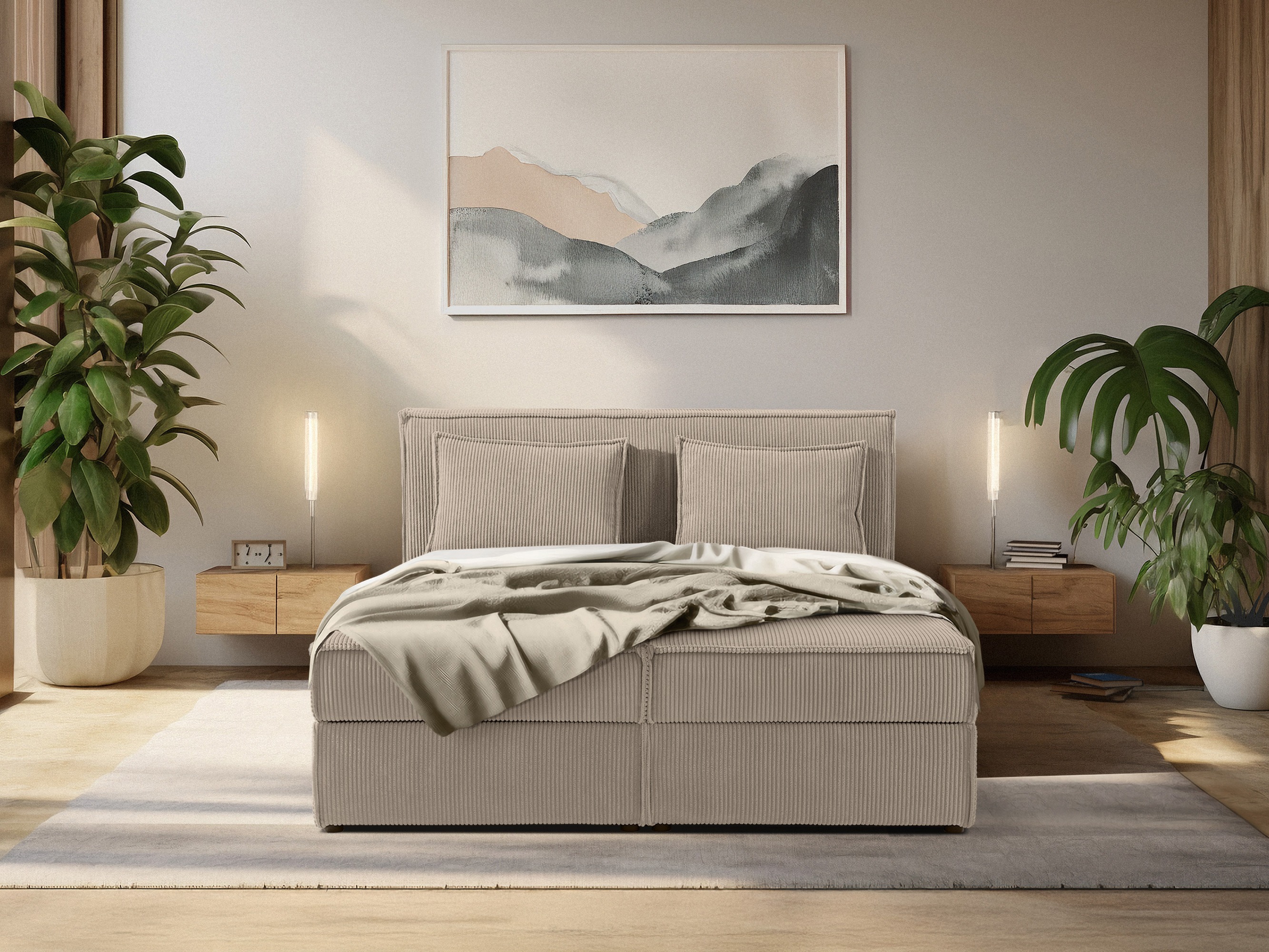 Boxspring postelja Temecula 141 (Poso 02)