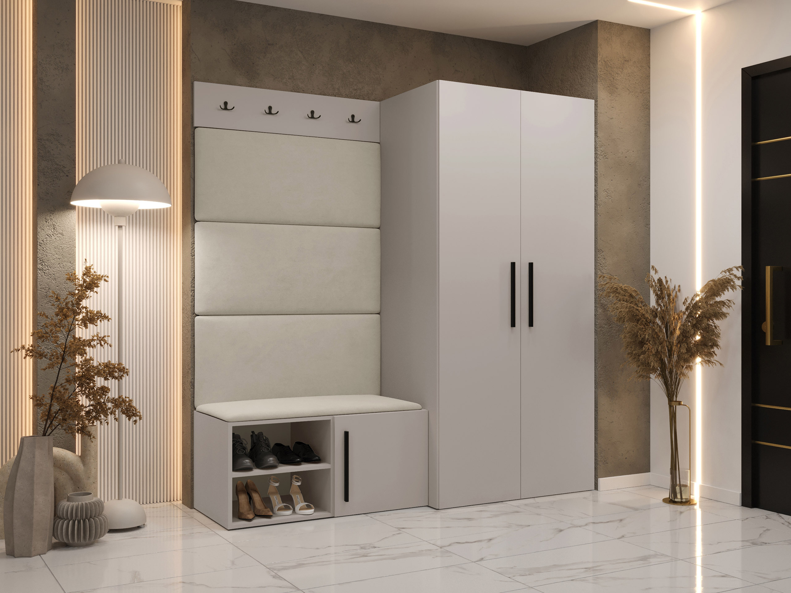 Komplet za predsobo Hartford 526 (Kašmir)