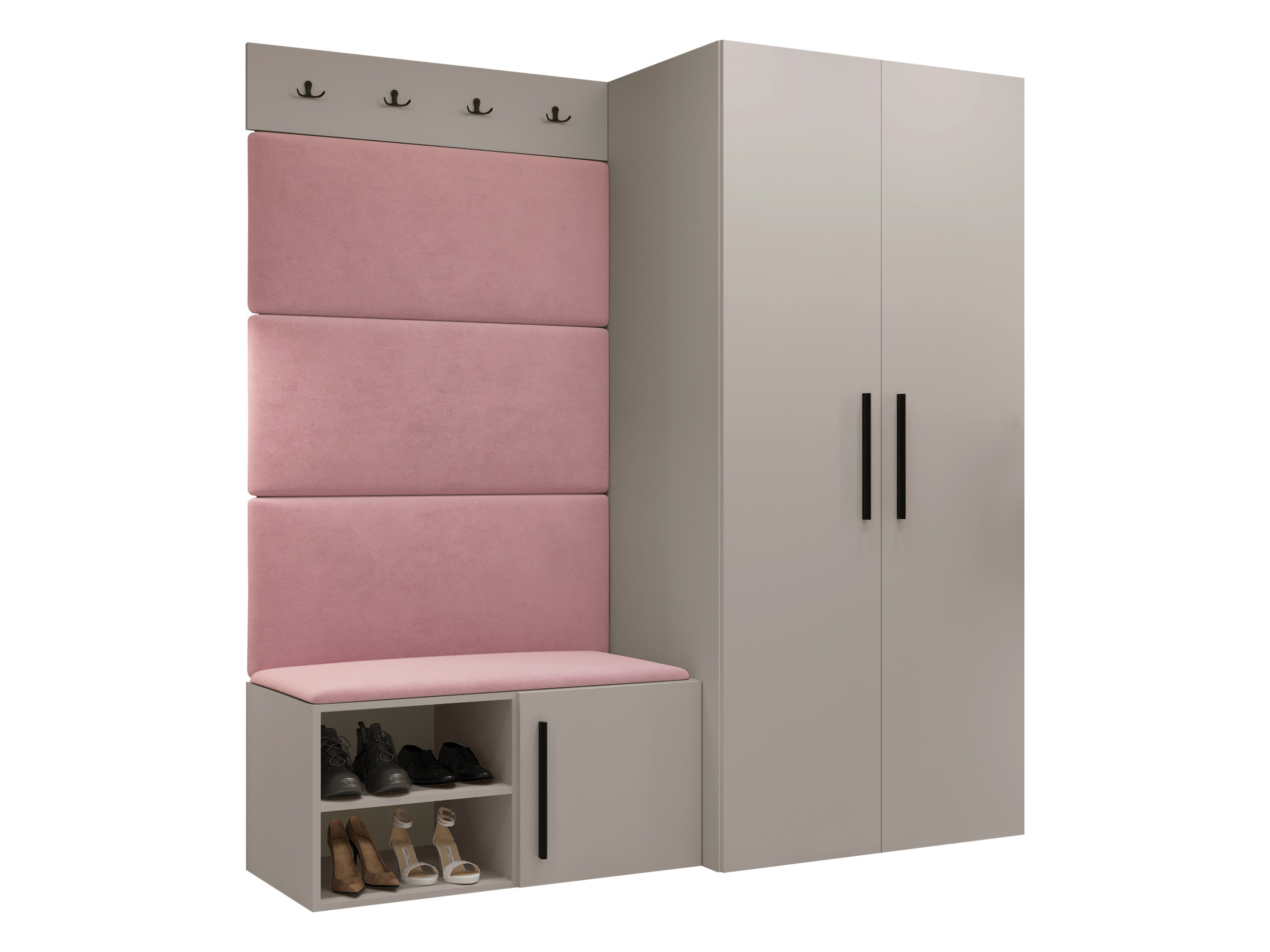 Komplet za predsobo Nitos I (Kašmir)