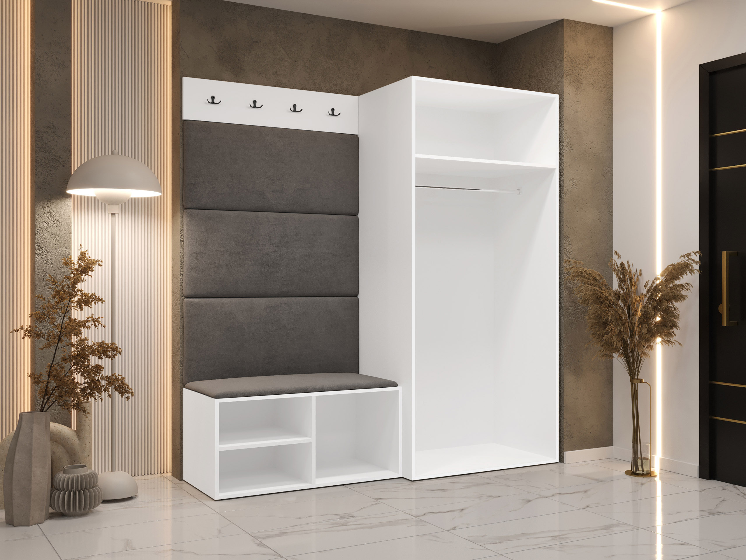 Komplet za predsobo Nitos I (Kašmir)