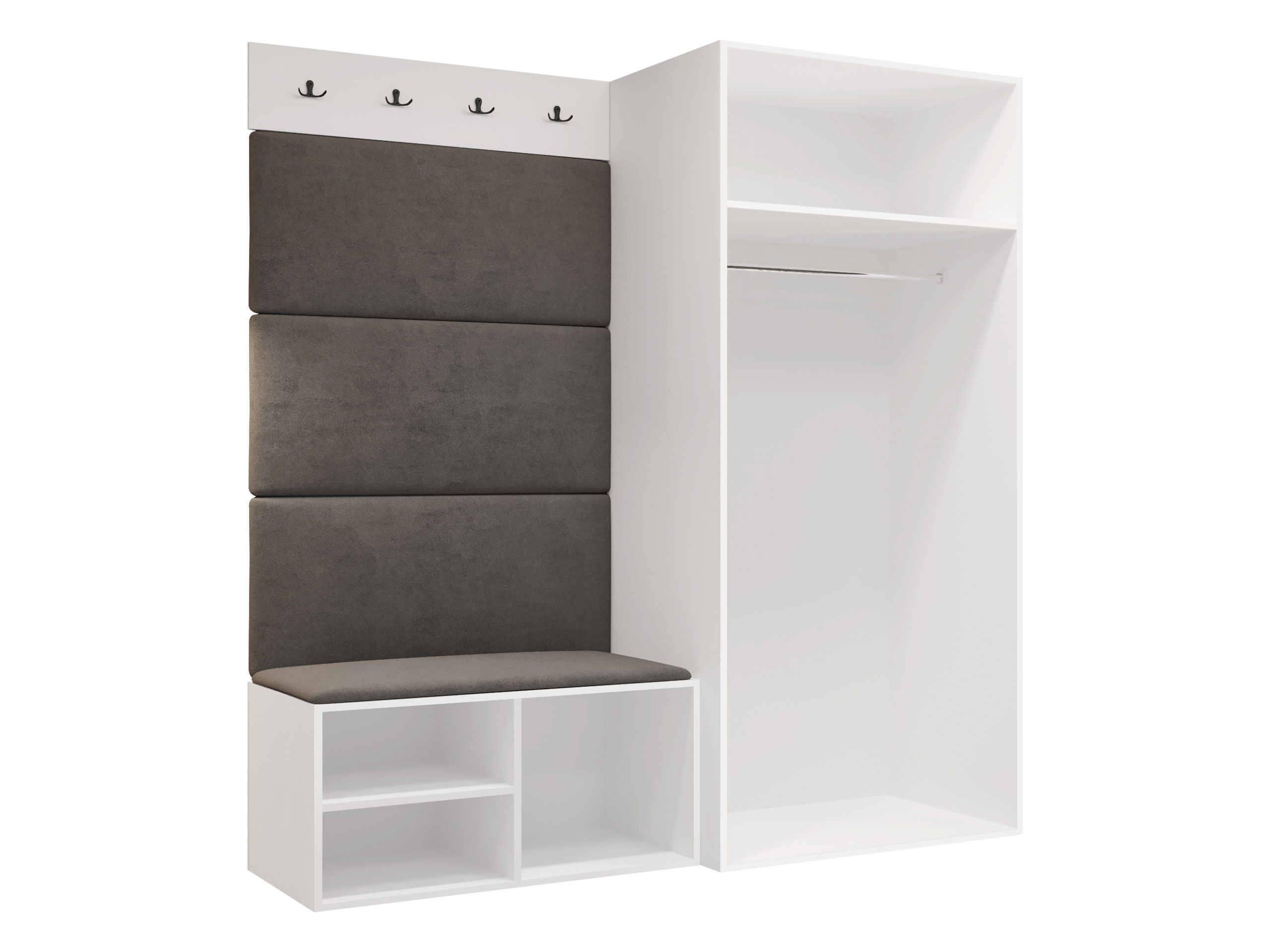 Komplet za predsobo Nitos I (Kašmir)