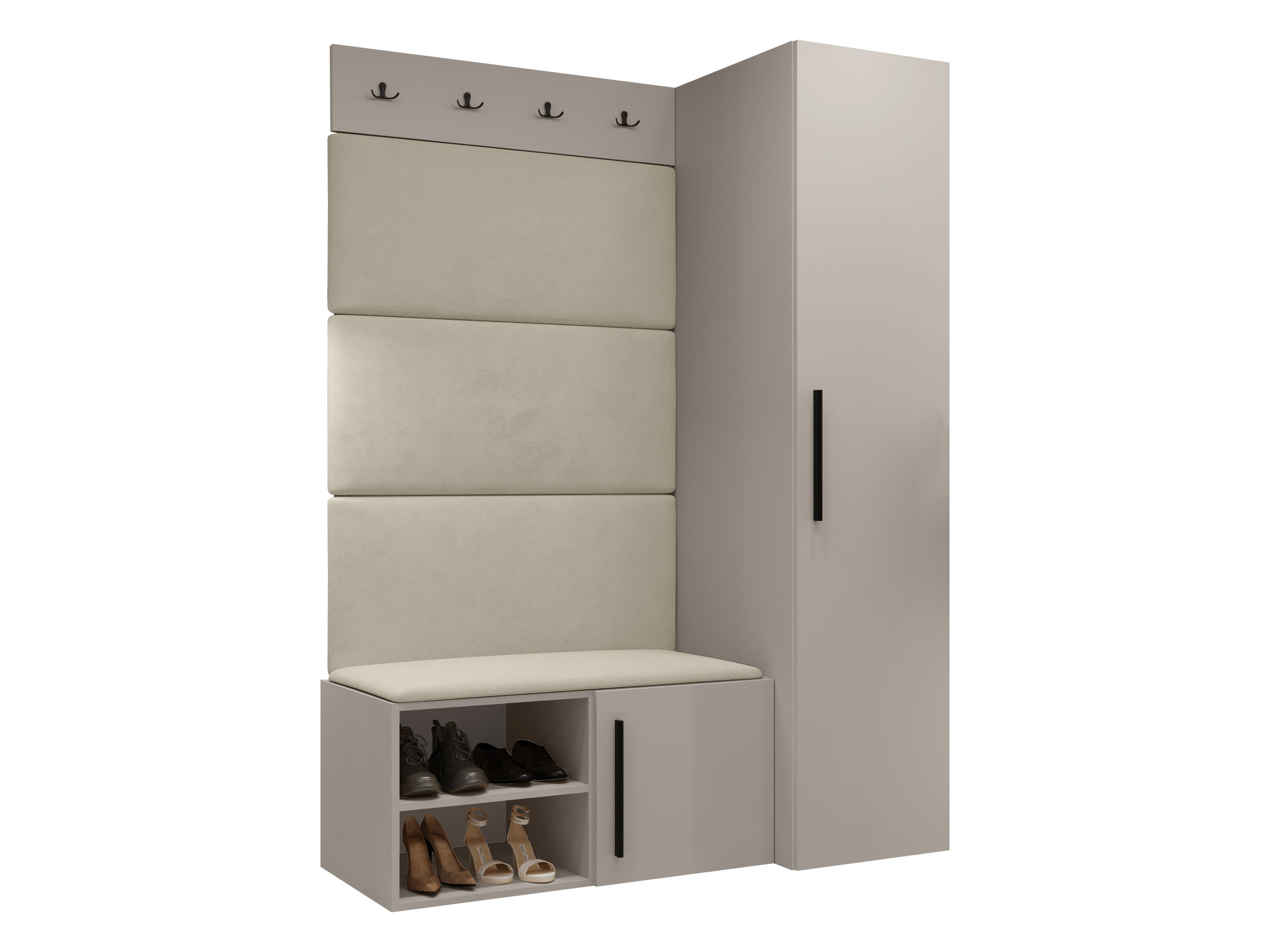 Komplet za predsobo Nitos II (Kašmir)