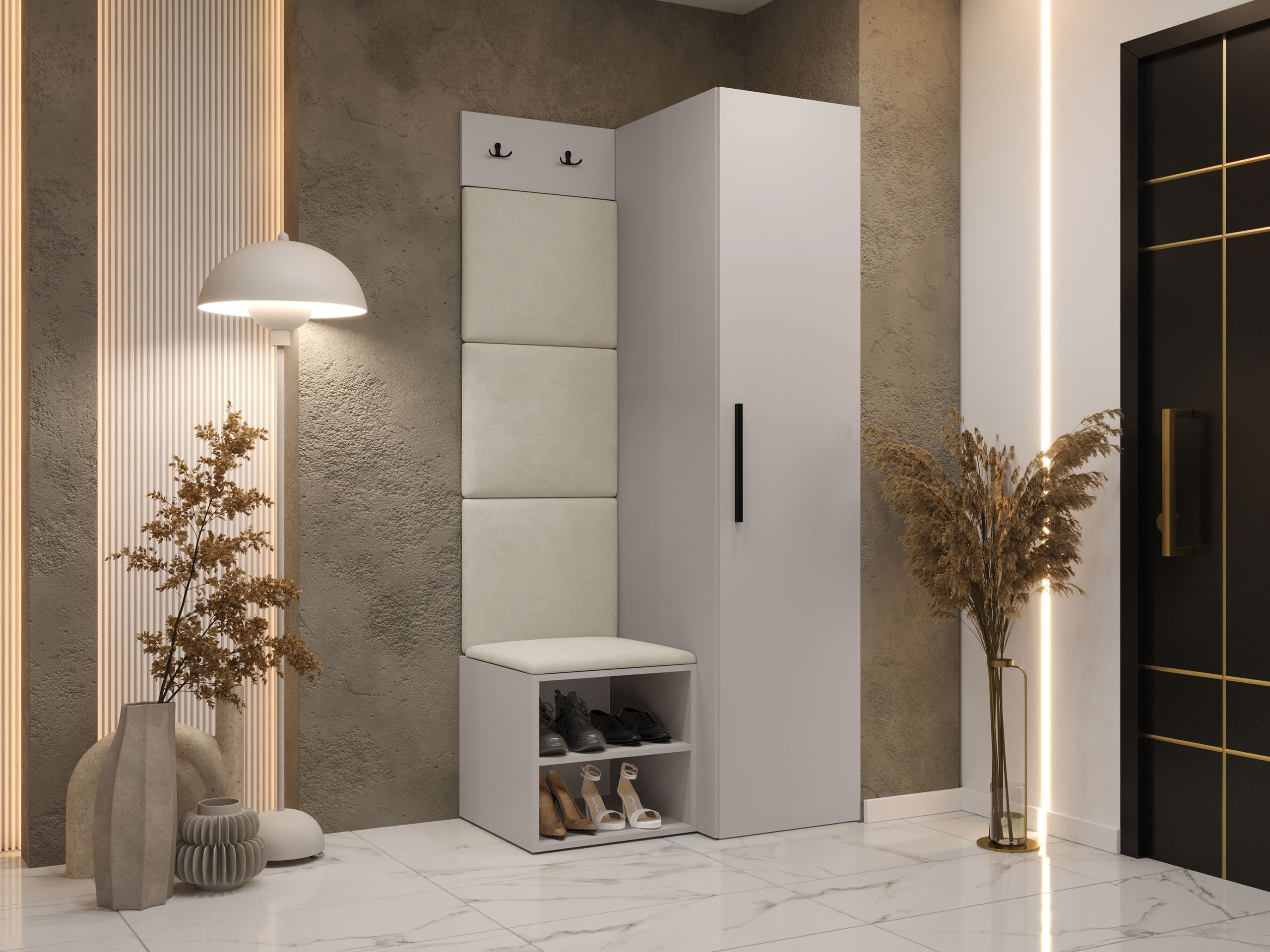 Komplet za predsobo Nitos III (Kašmir)