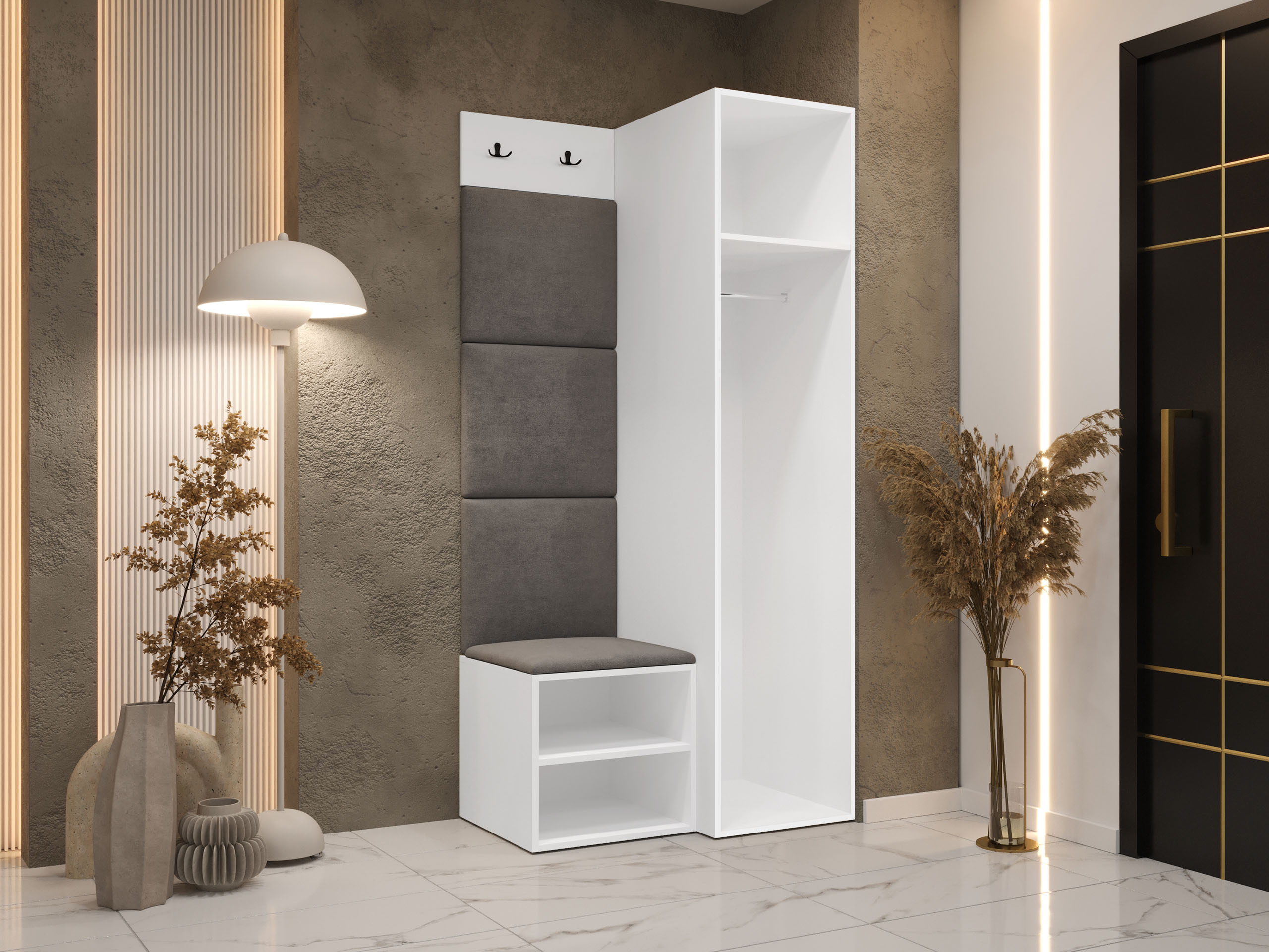 Komplet za predsobo Nitos III (Kašmir)