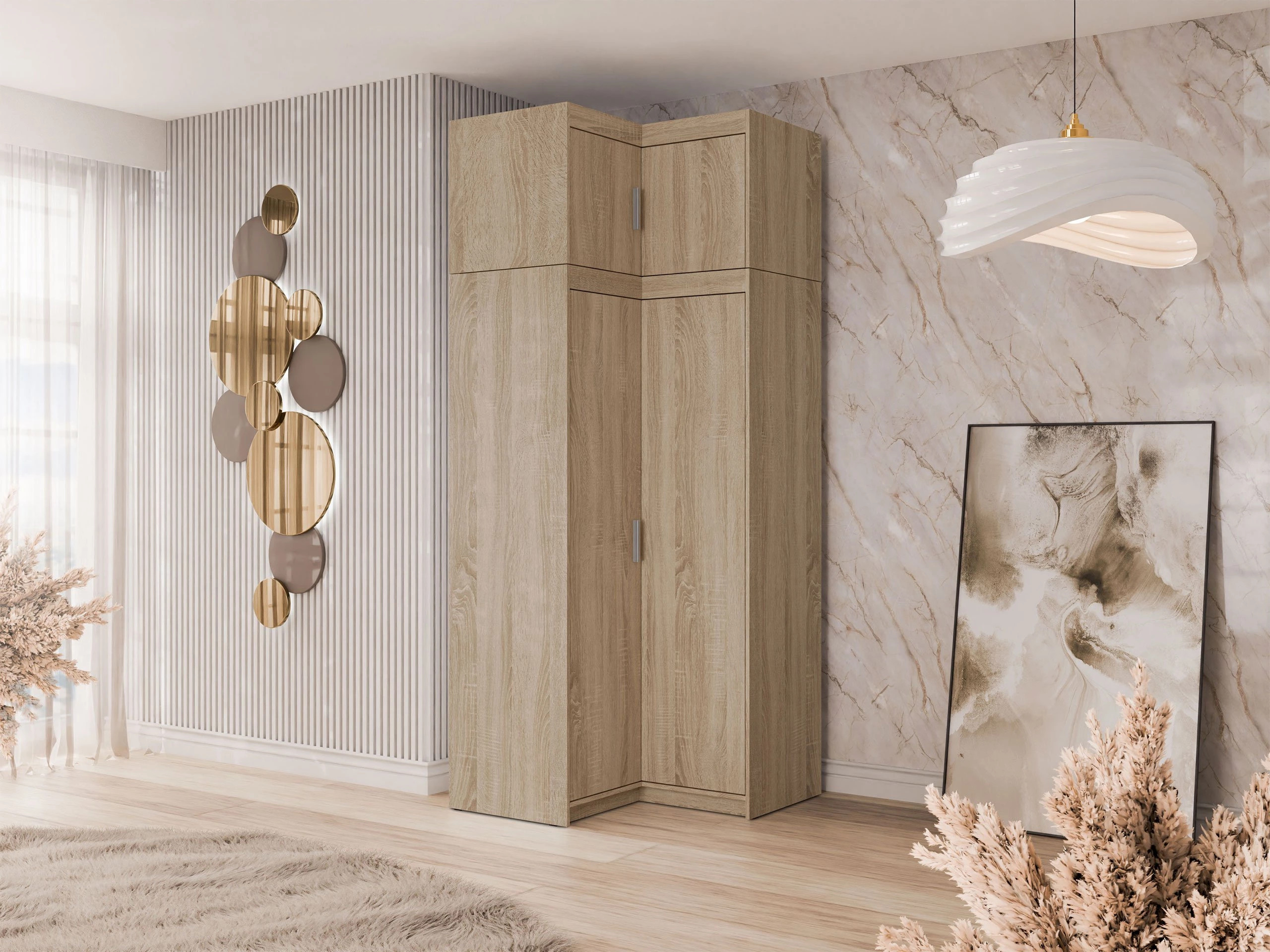 Kotna omara Novduni 121 (Sonoma hrast)