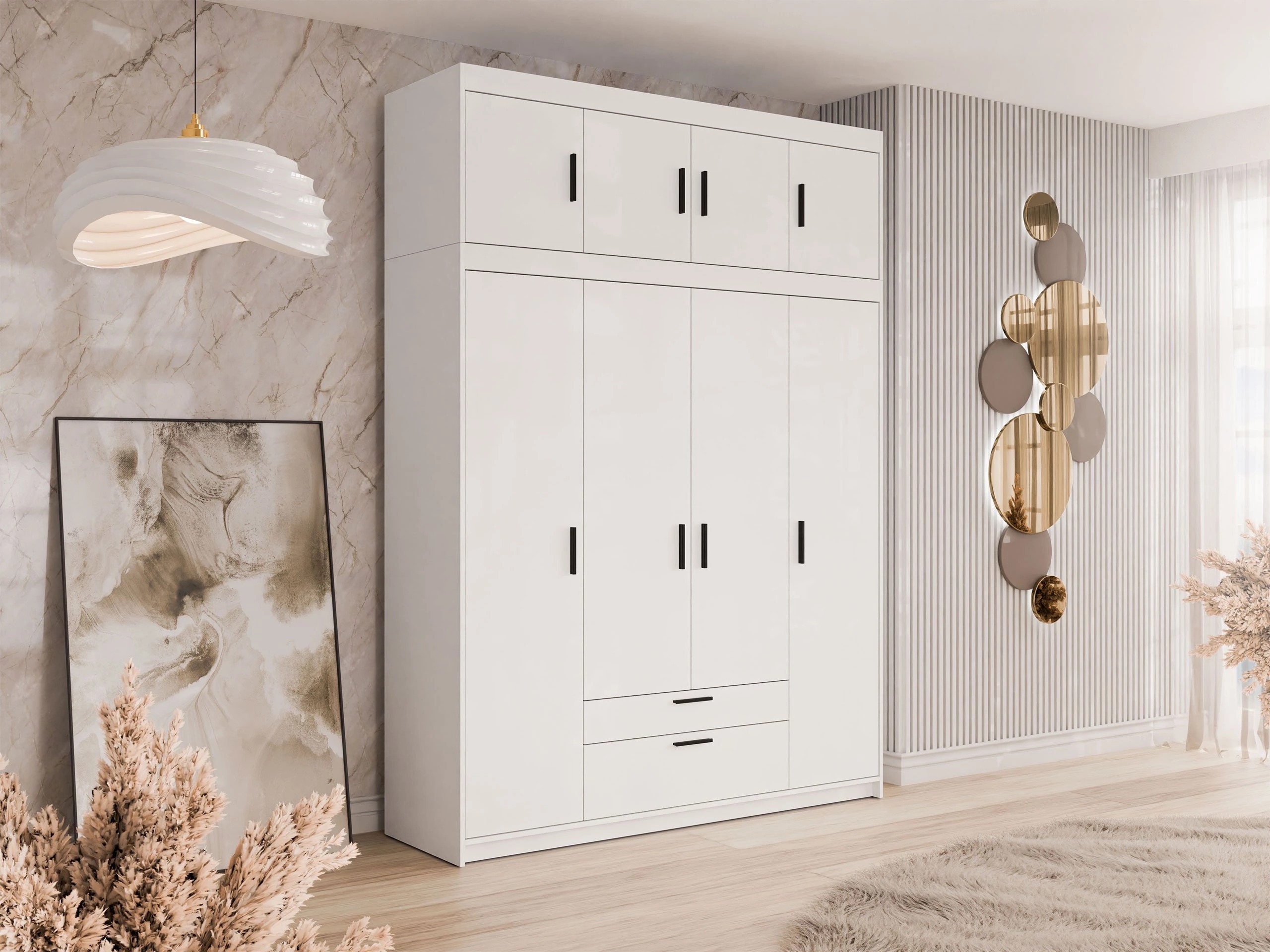 Garderobna omara Novduni 106 (Bela)