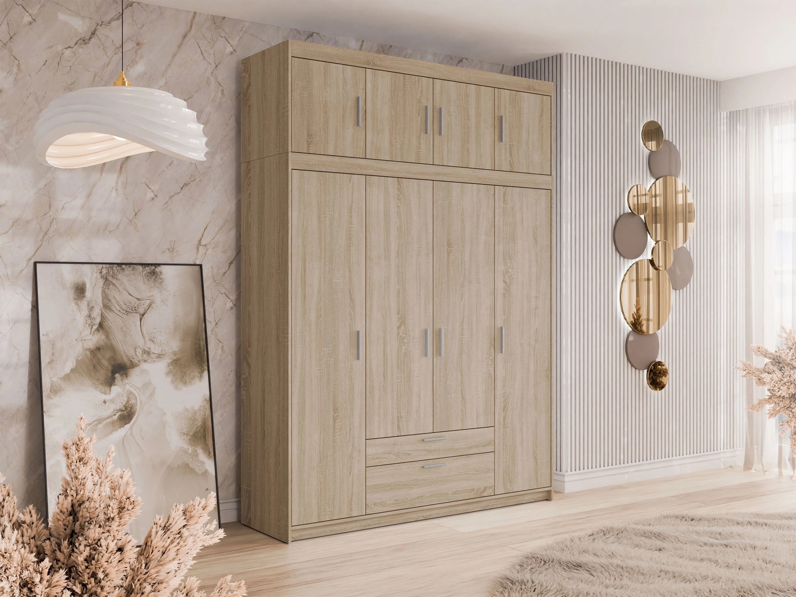 Garderobna omara Novduni 106 (Sonoma hrast)