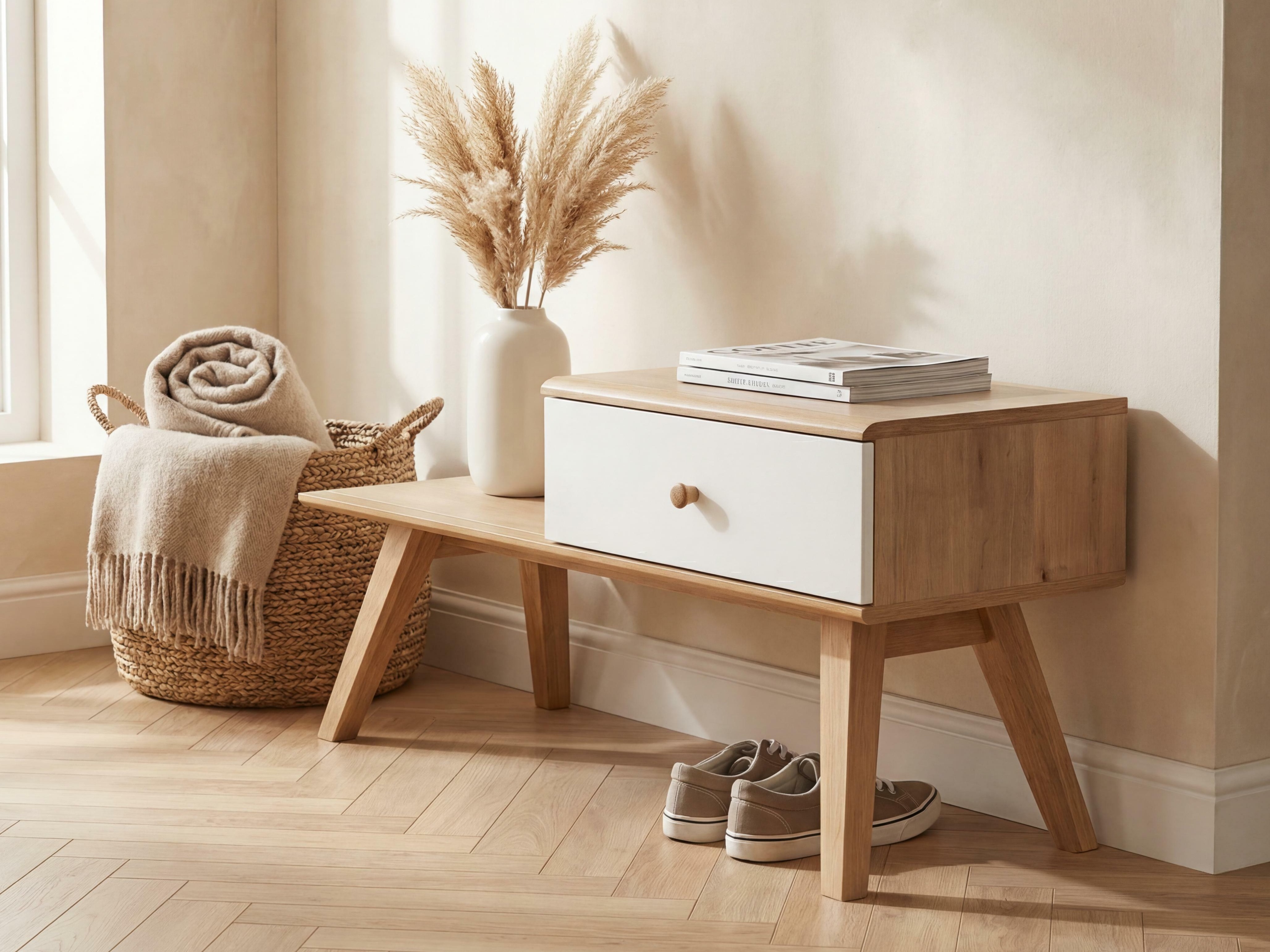 Klop Ruvruvi 117 (Bela + Hrast)