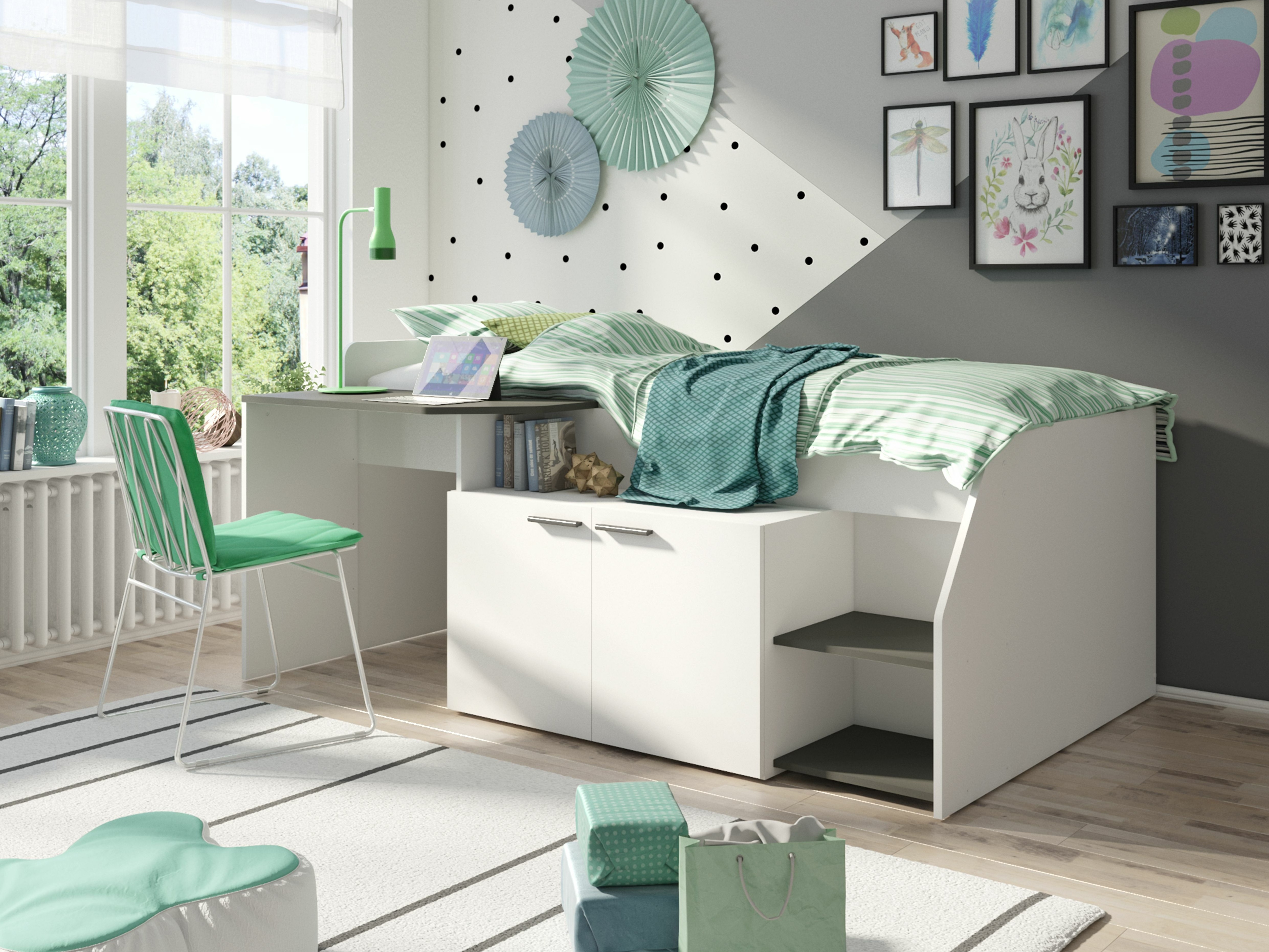 Visoka postelja Baytown 201