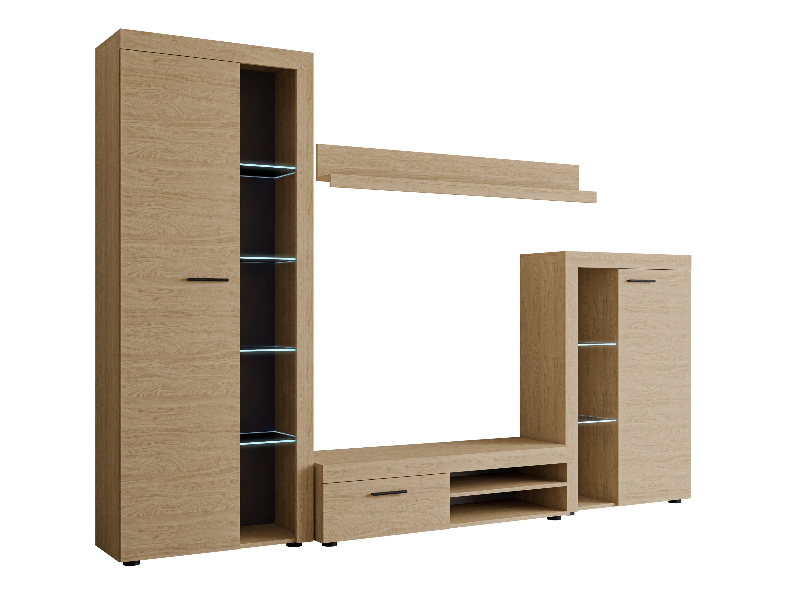 Komplet za dnevno sobo Univio (Hrast)