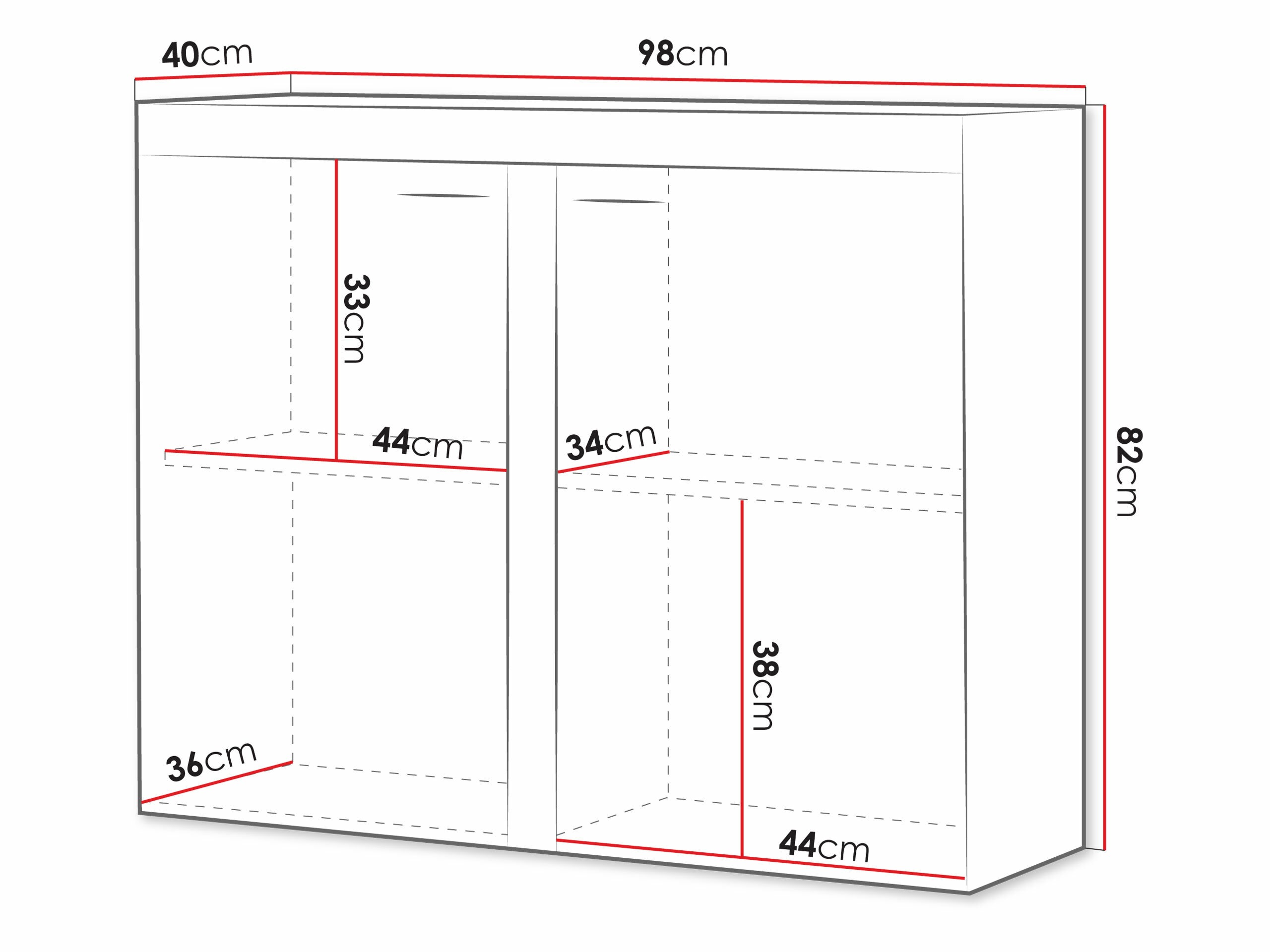 Omarica Tucson 120 (Sonoma hrast)