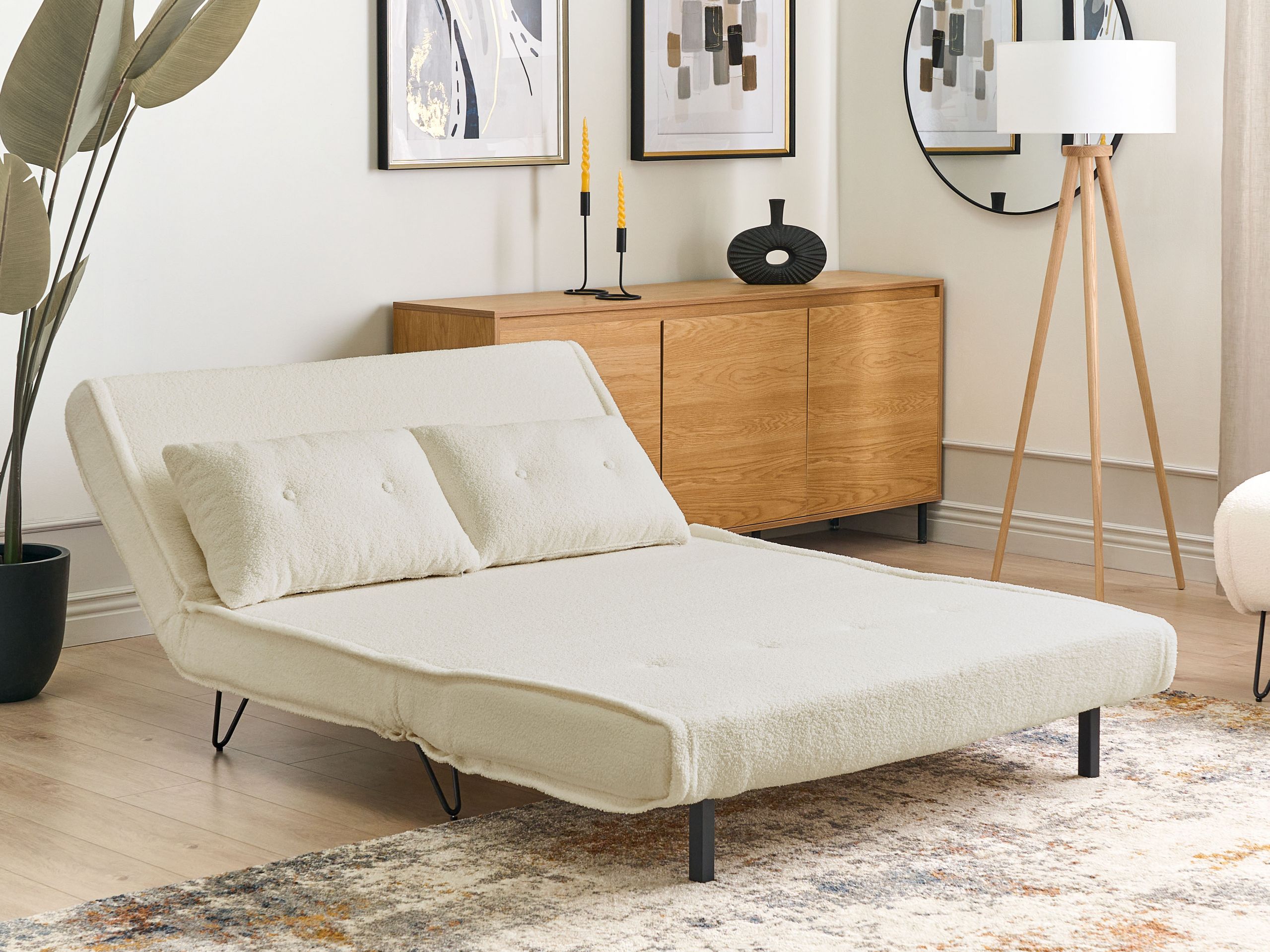 Komplet oblazinjenega pohištva Berwyn 3165 (Bela)