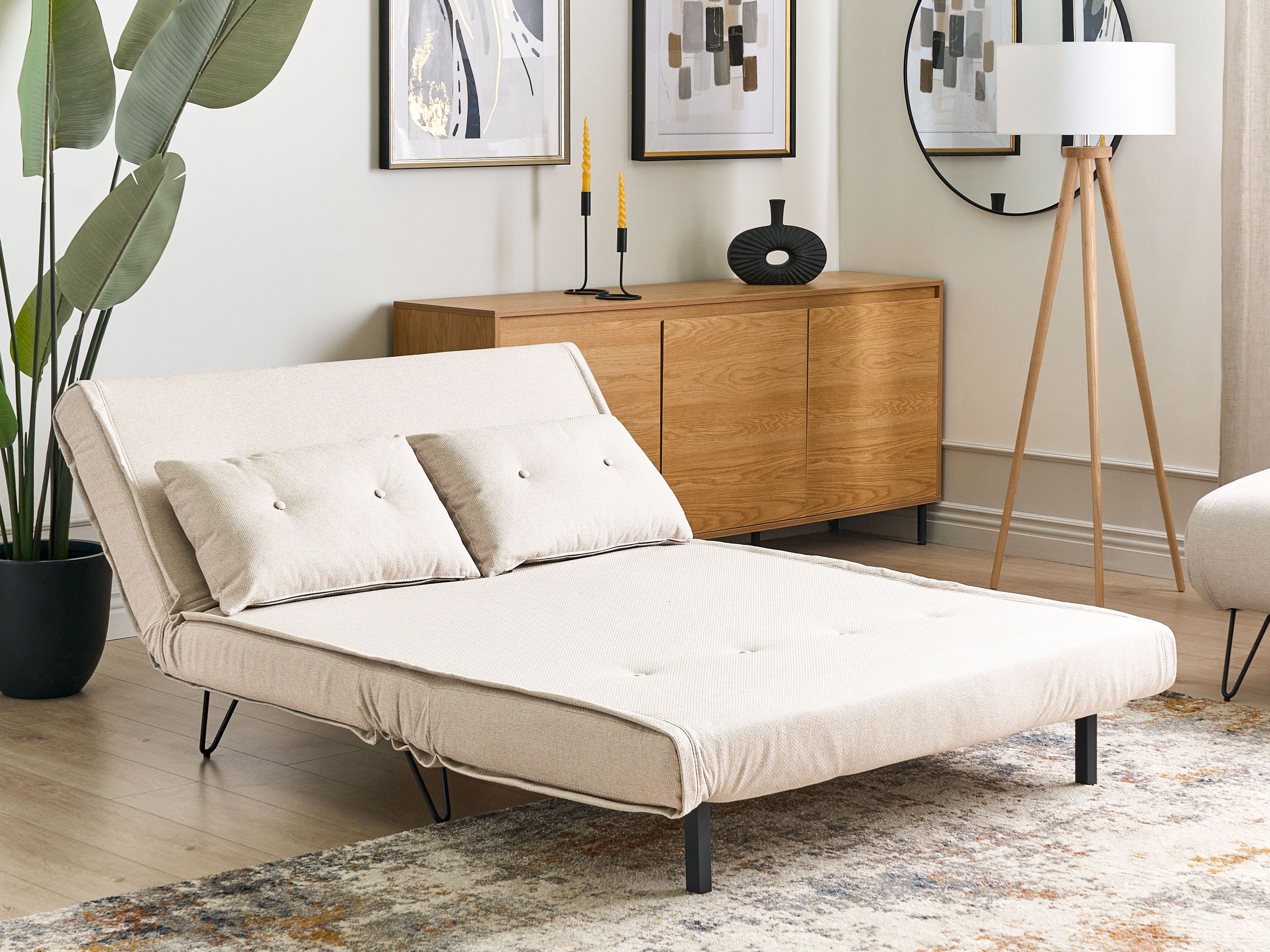 Komplet oblazinjenega pohištva Berwyn 3165 (Svetlo bež)