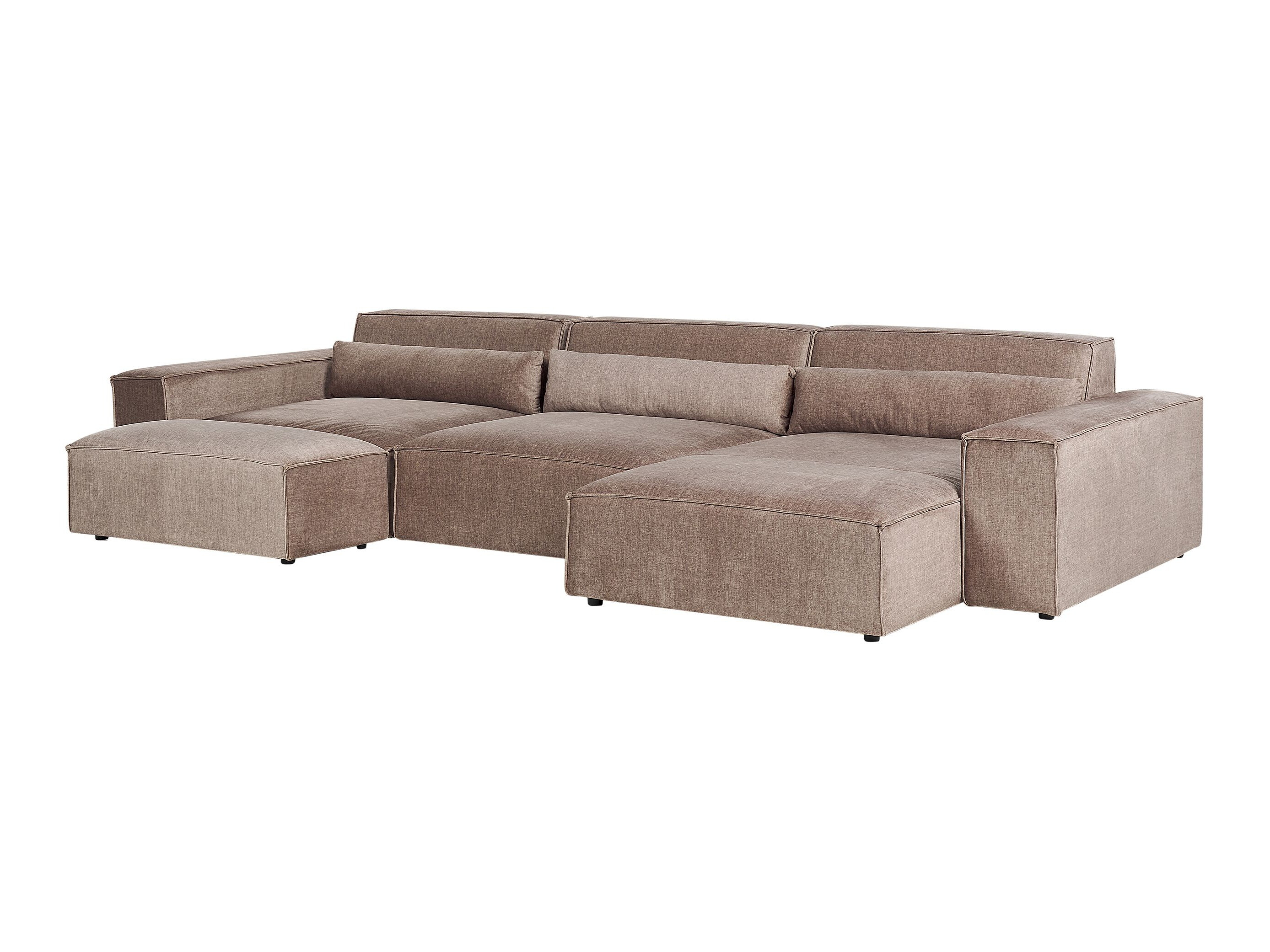 Komplet oblazinjenega pohištva Tivsora 108 (Svetlo rjava)