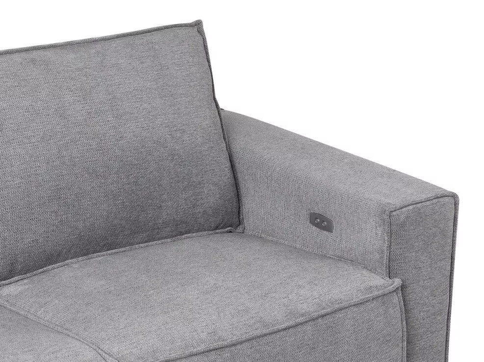 Kavč s počivalnikom Berwyn 3168 (Siva)