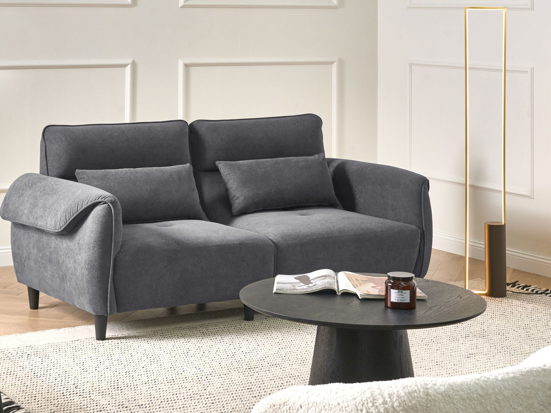 Kavč Berwyn 3169 (Temno siva)