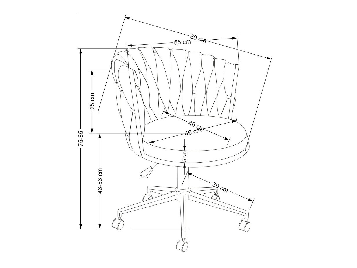 Pisarniški stol SL5389