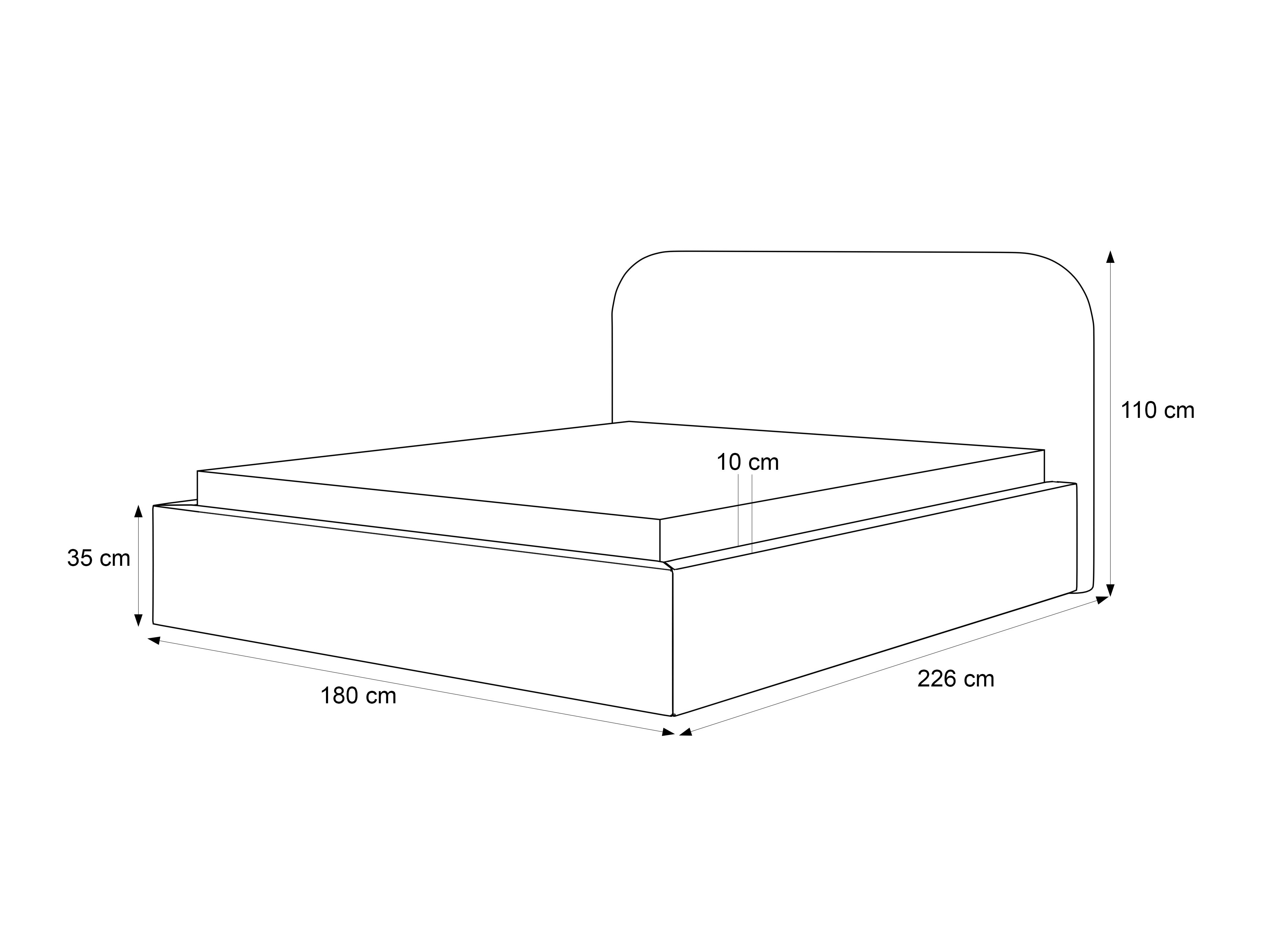 Postelja Martinez 126 (Lumi 04)