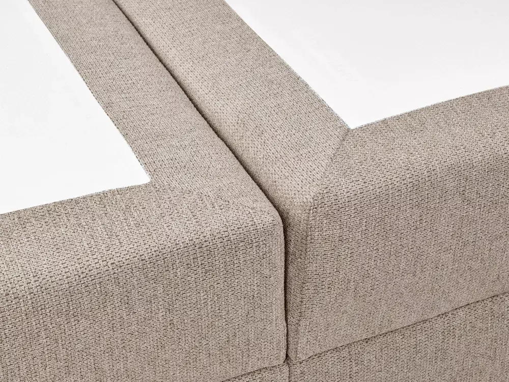 Boxspring postelja Berwyn 3174 (Taupe)