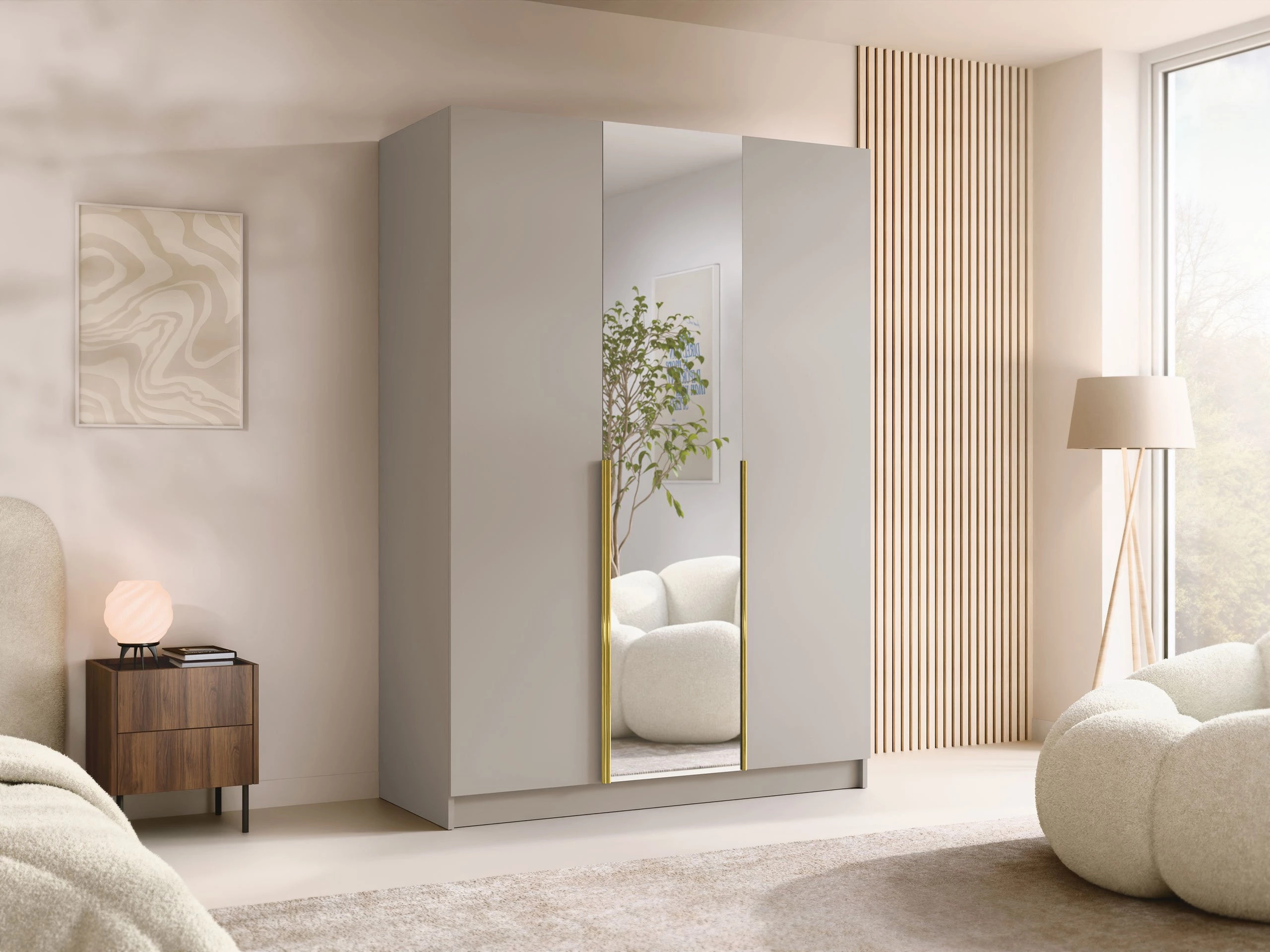Garderobna omara Closico 197 (Kašmir + Zlata)
